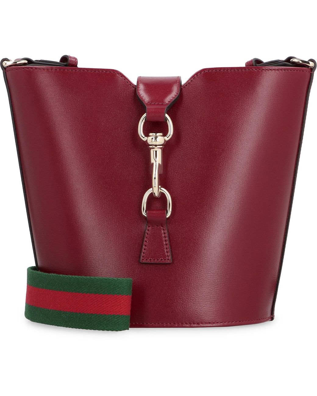 Gucci Brown Mini Leather Bucket Bag
