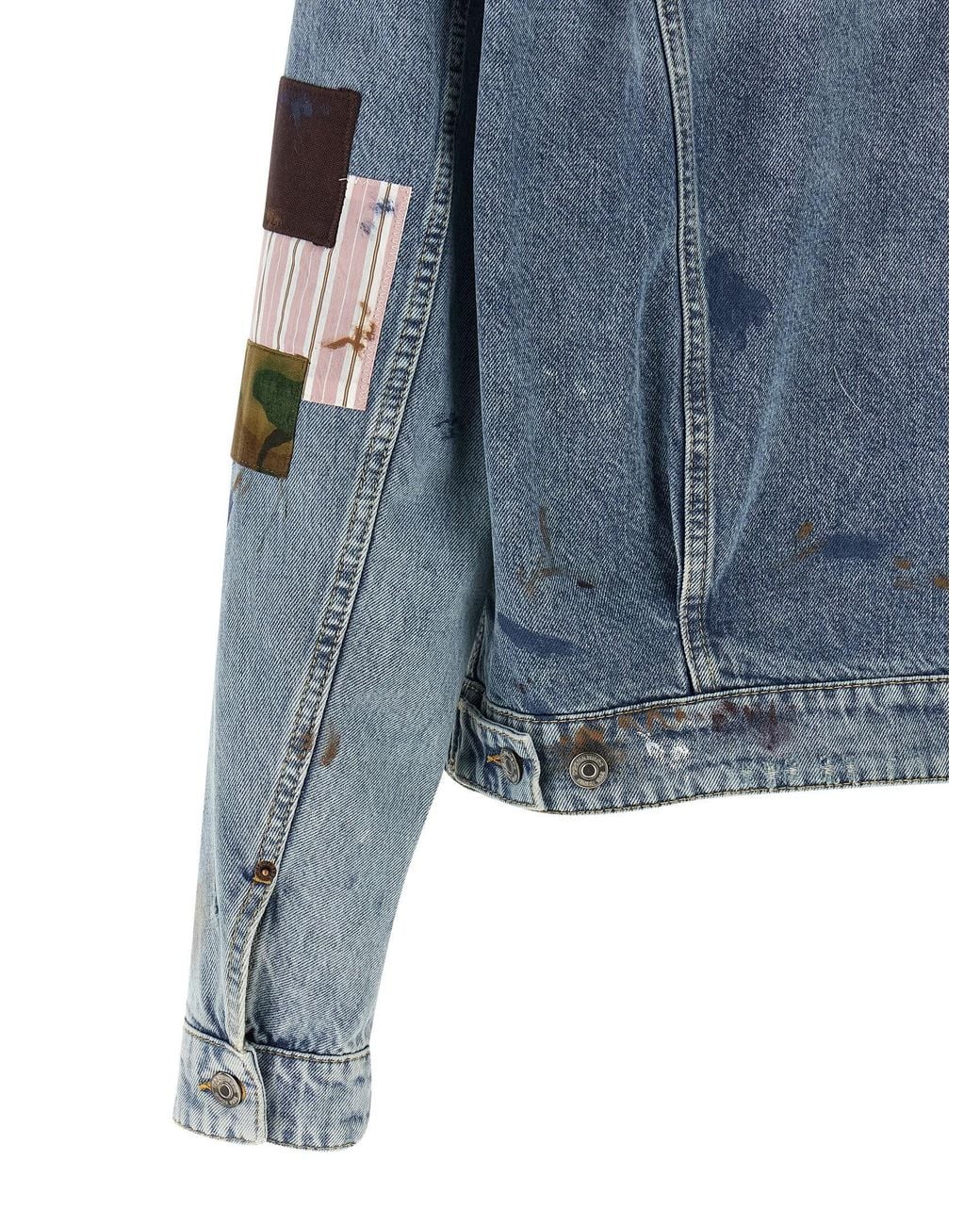 DSquared² Blue Rebel Jacket for men