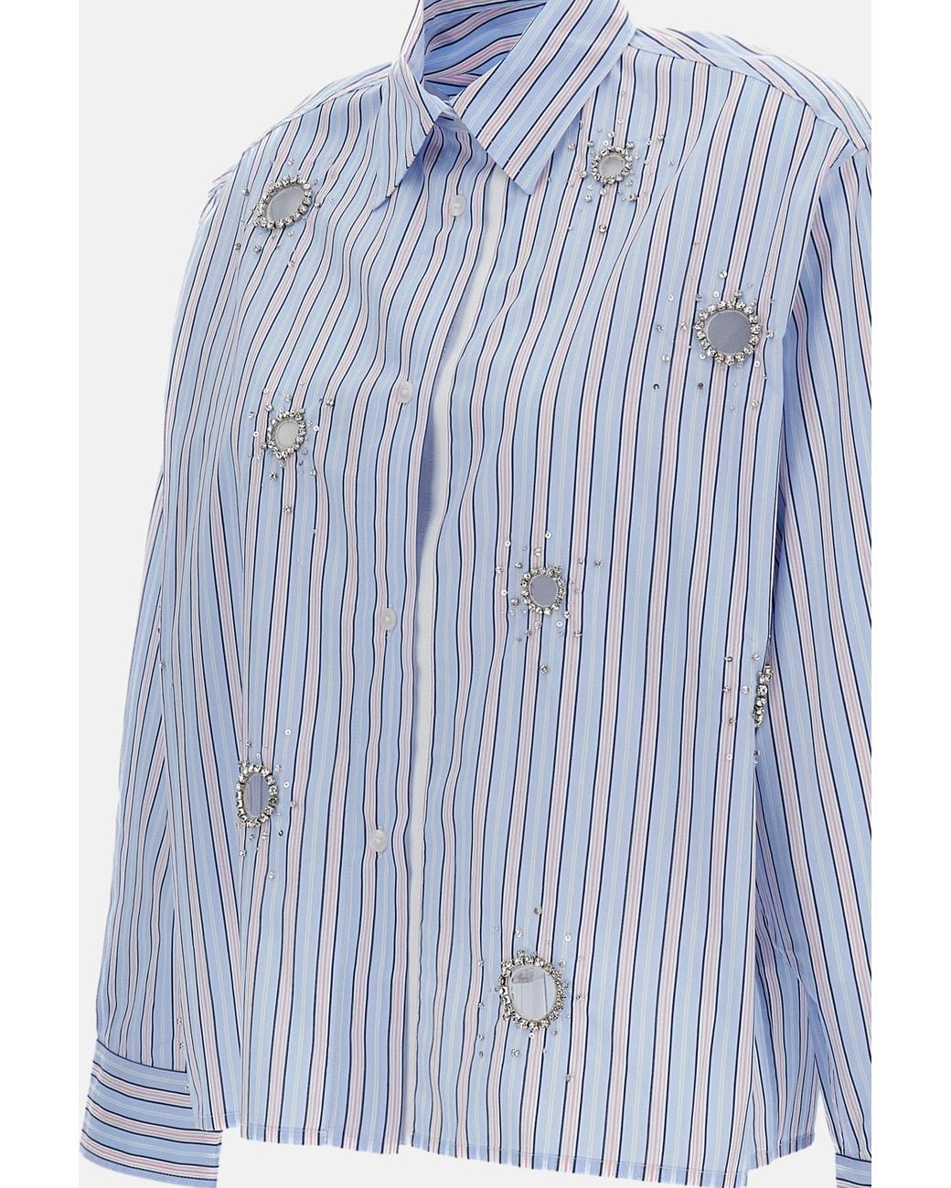 Des Phemmes Blue Shirts