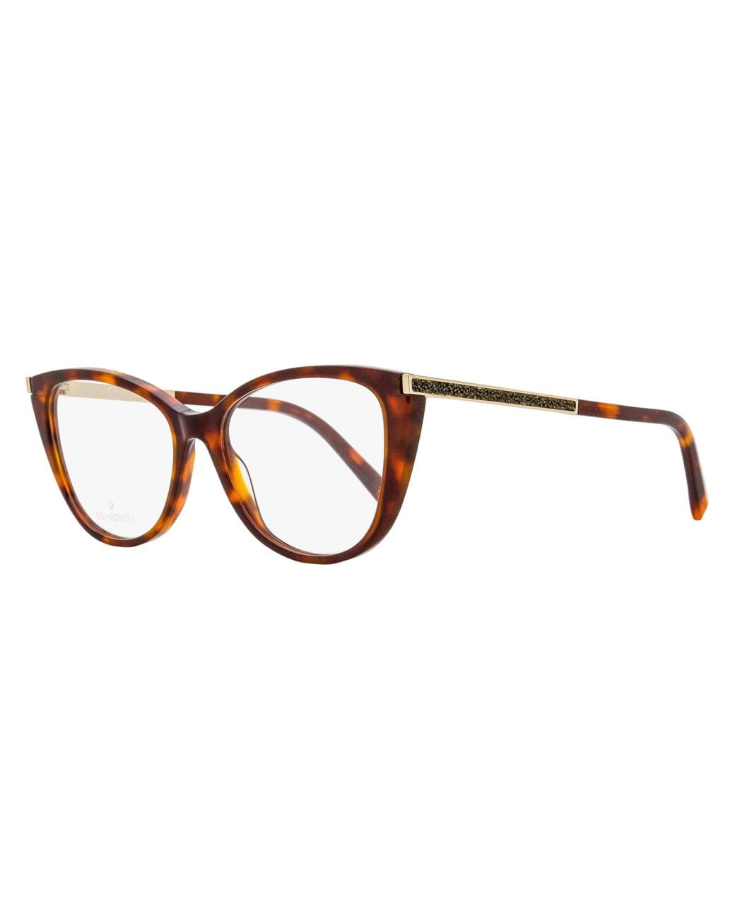 Swarovski Black Butterfly Eyeglasses Sk5414 052 53Mm Plastic (Acetate)/Metal