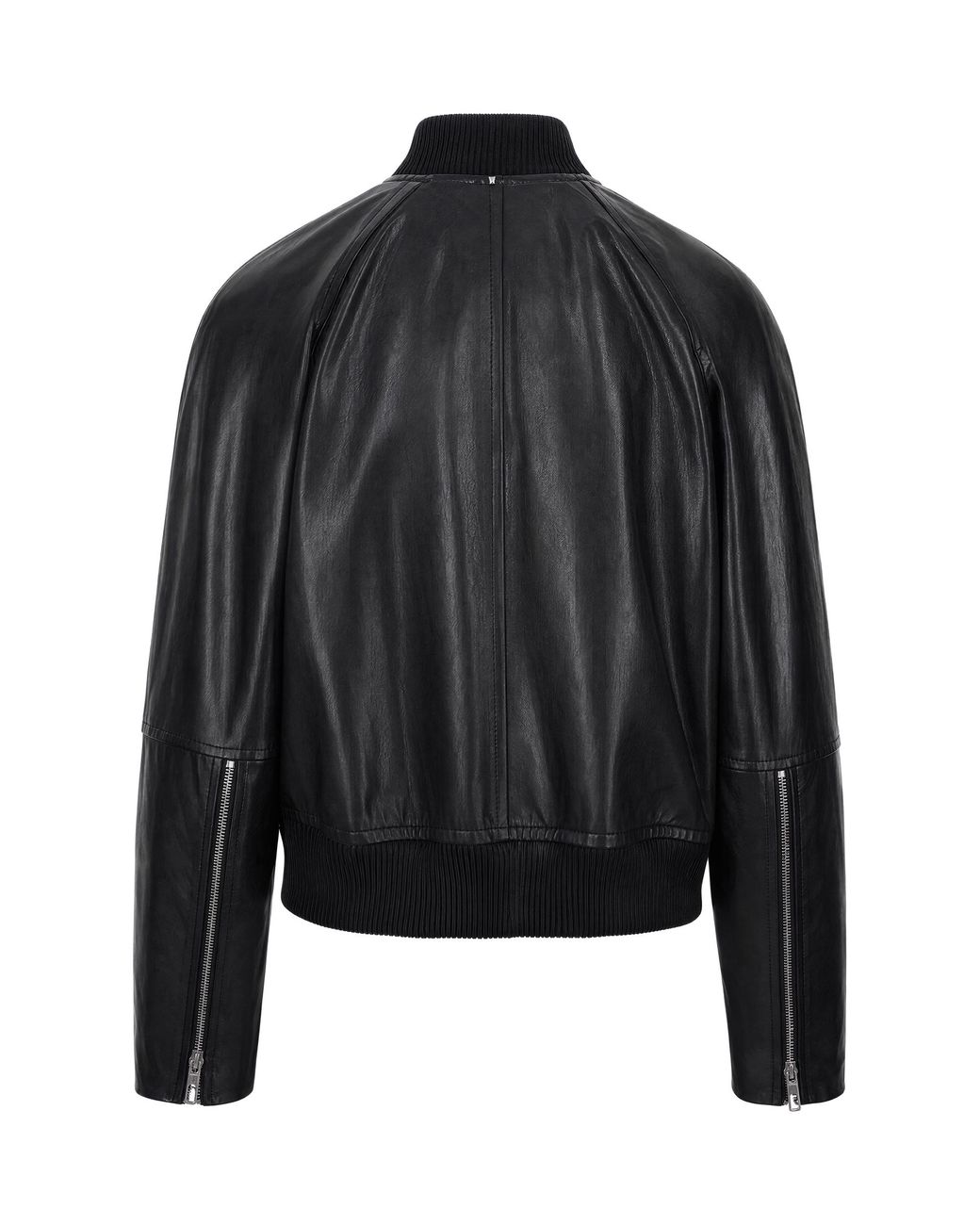 Sportmax Black Solid Mandarin Collar Jacket