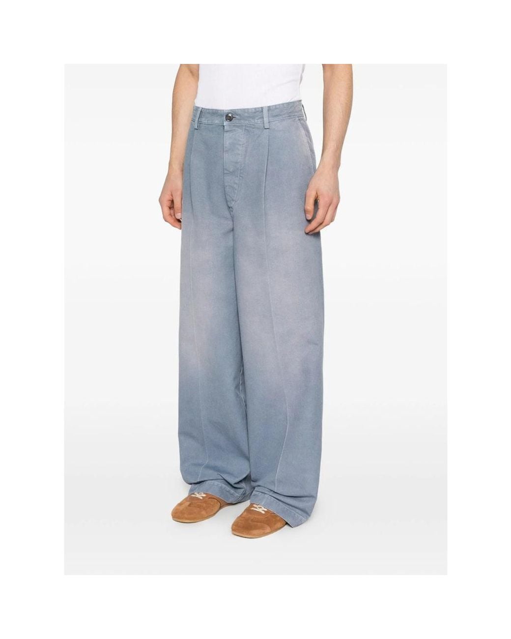 Marni Blue Trousers for men
