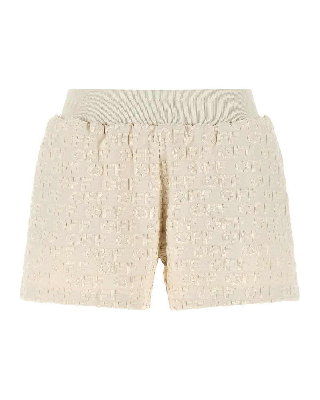 Off-White c/o Virgil Abloh Natural 'Terry' Shorts