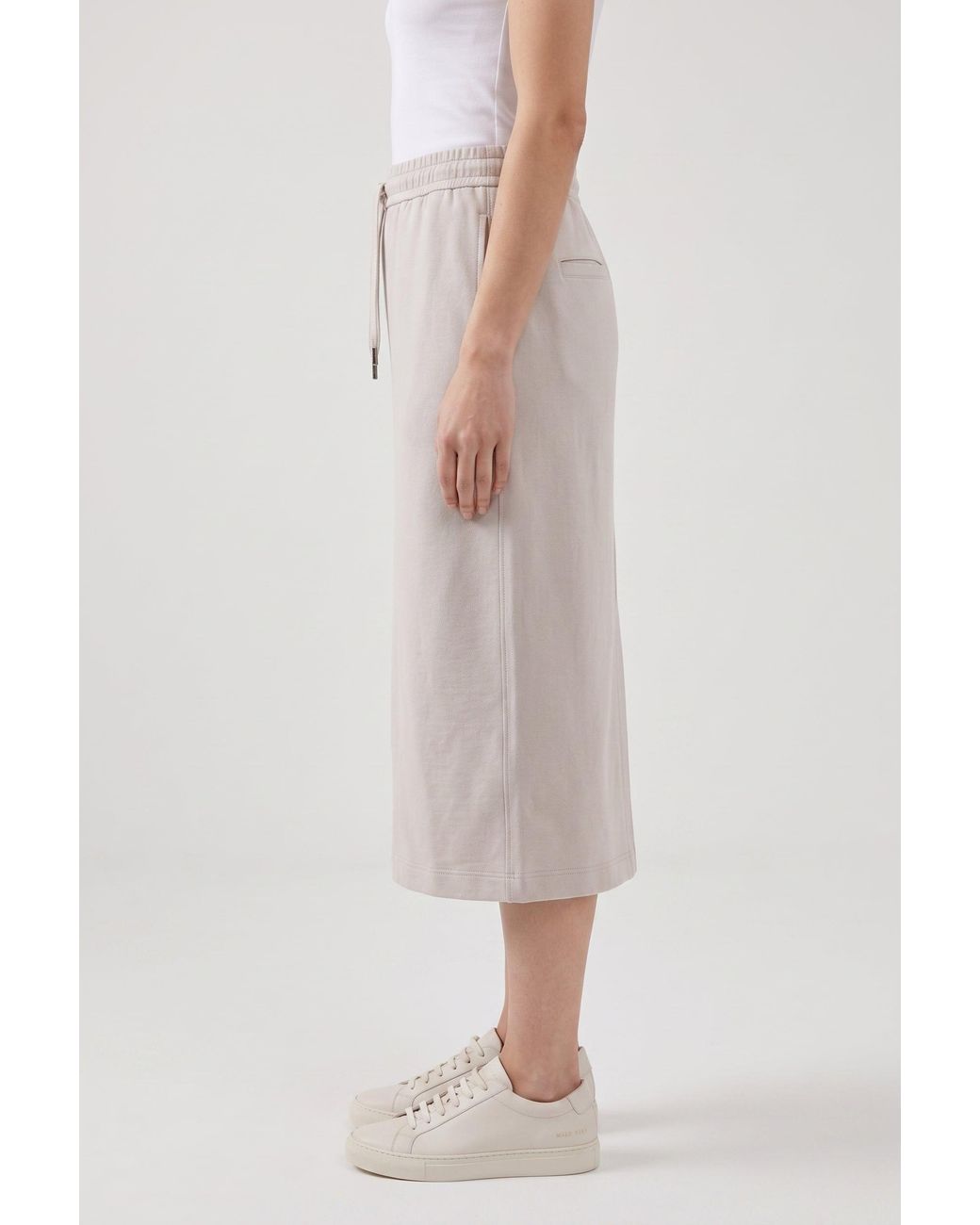 Brunello Cucinelli Multicolor Light Cotton Skirt