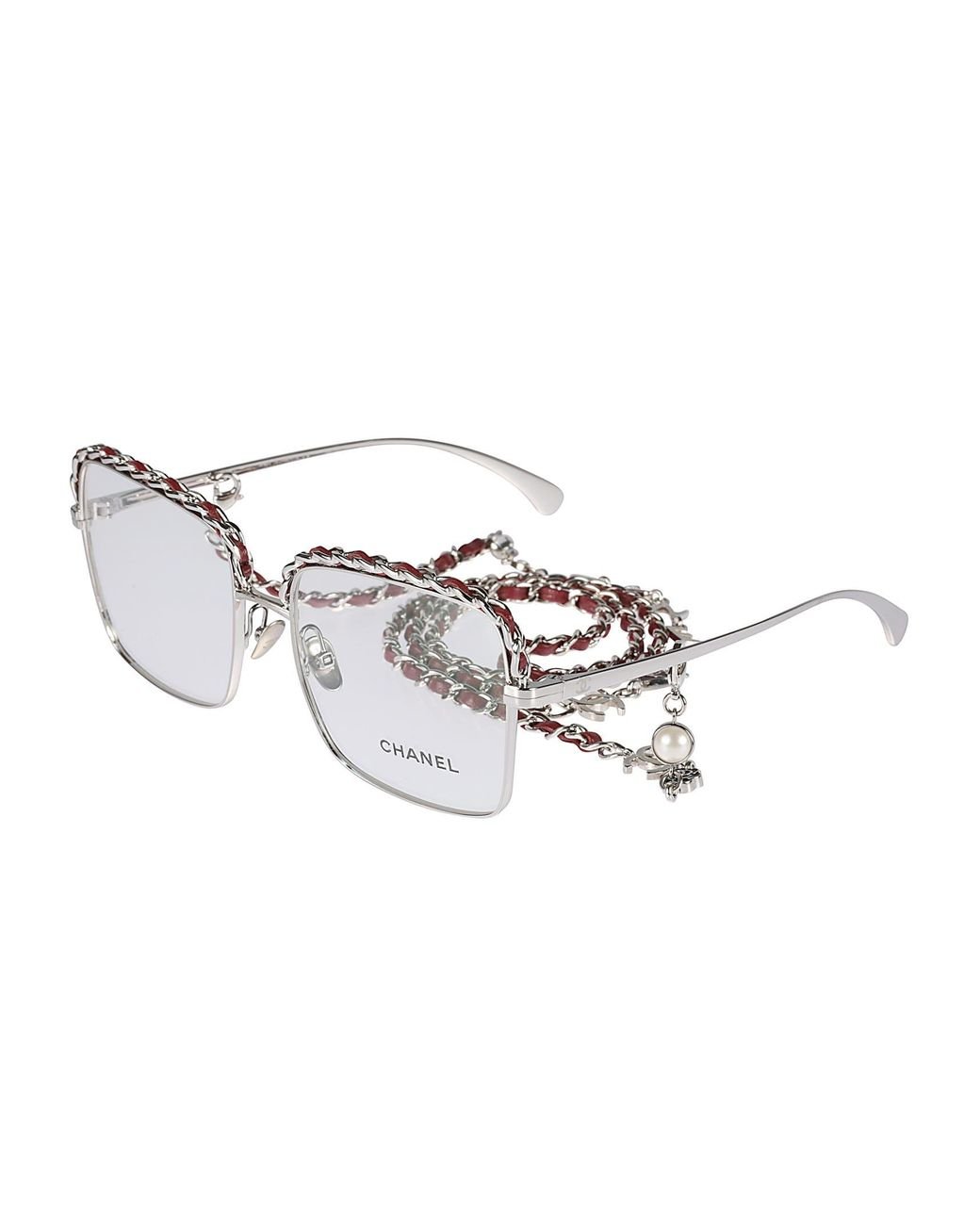 chanel square eyeglasses for women