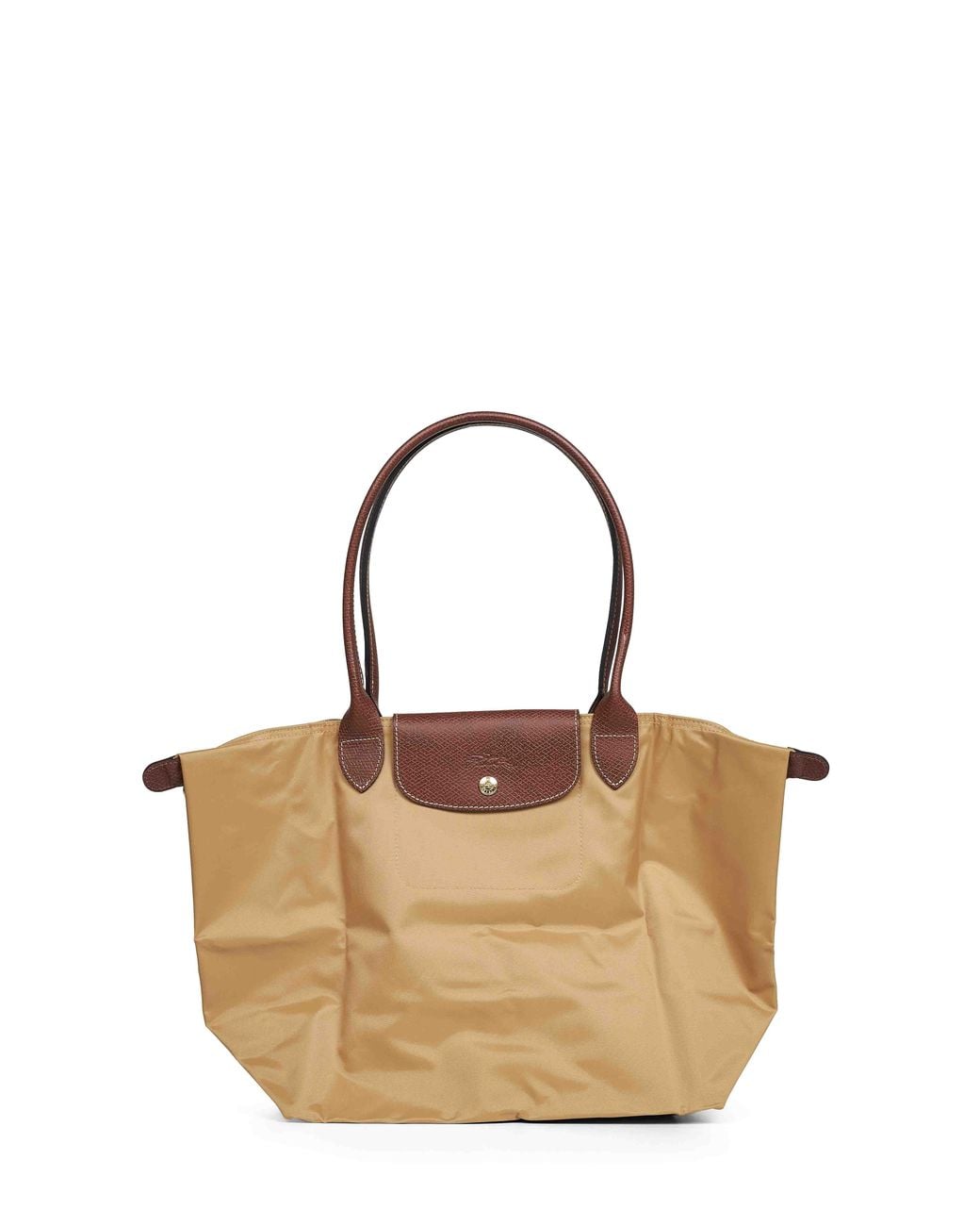 Longchamp Natural Shoulder Bag Le Pliage L Polyamide