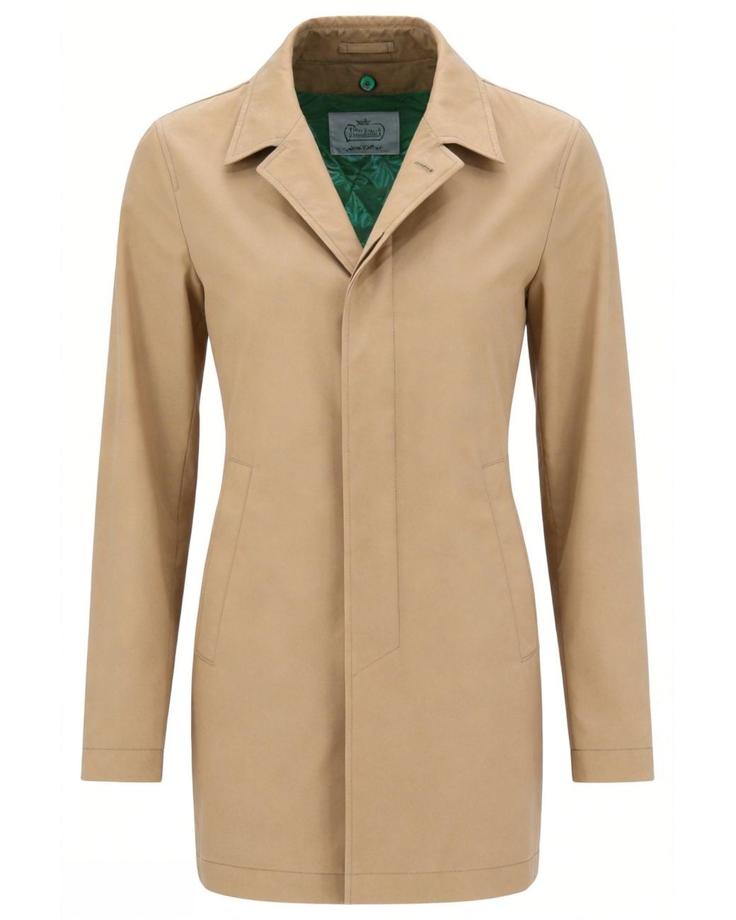 Herno Natural Coat Im000306U-13218-2000 Open,Cream Clothing for men