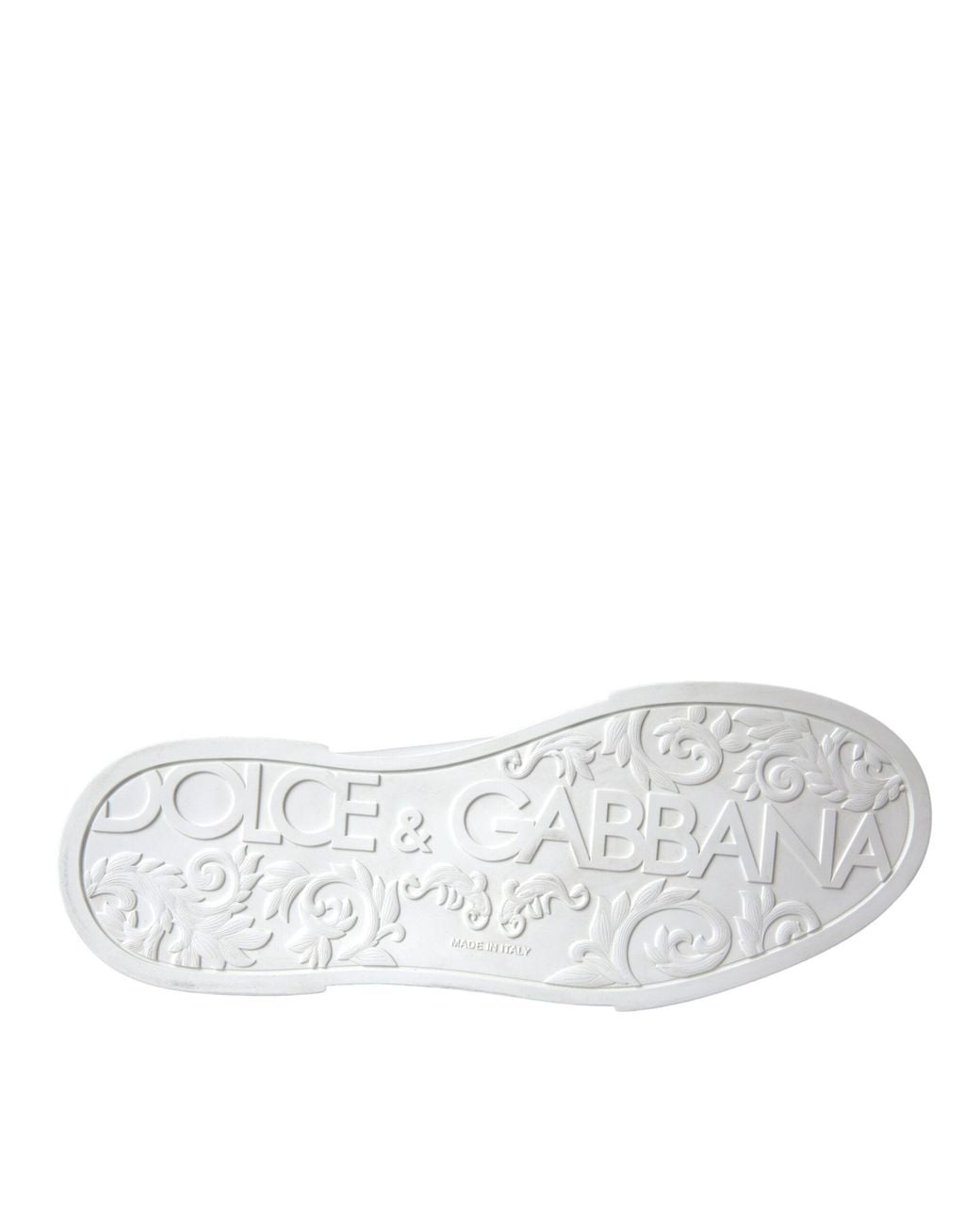 Dolce & Gabbana Black Dolce & Gabbana Calf Leather Low-Top Sneaker for men