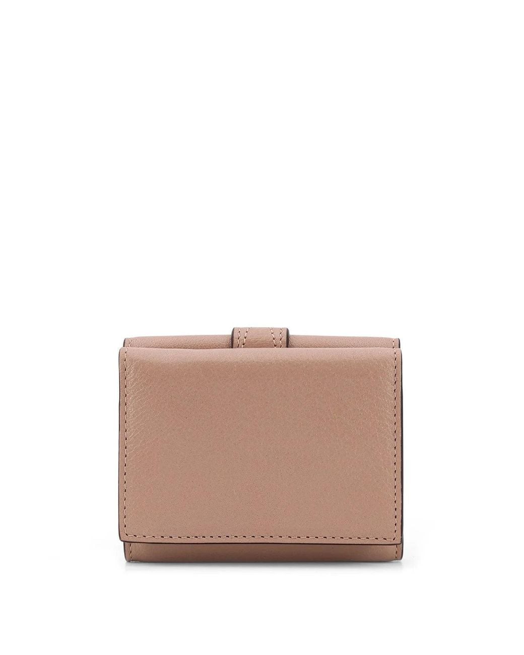 Chloé Pink Mini Portefeuille Trifold Paddington Wallet