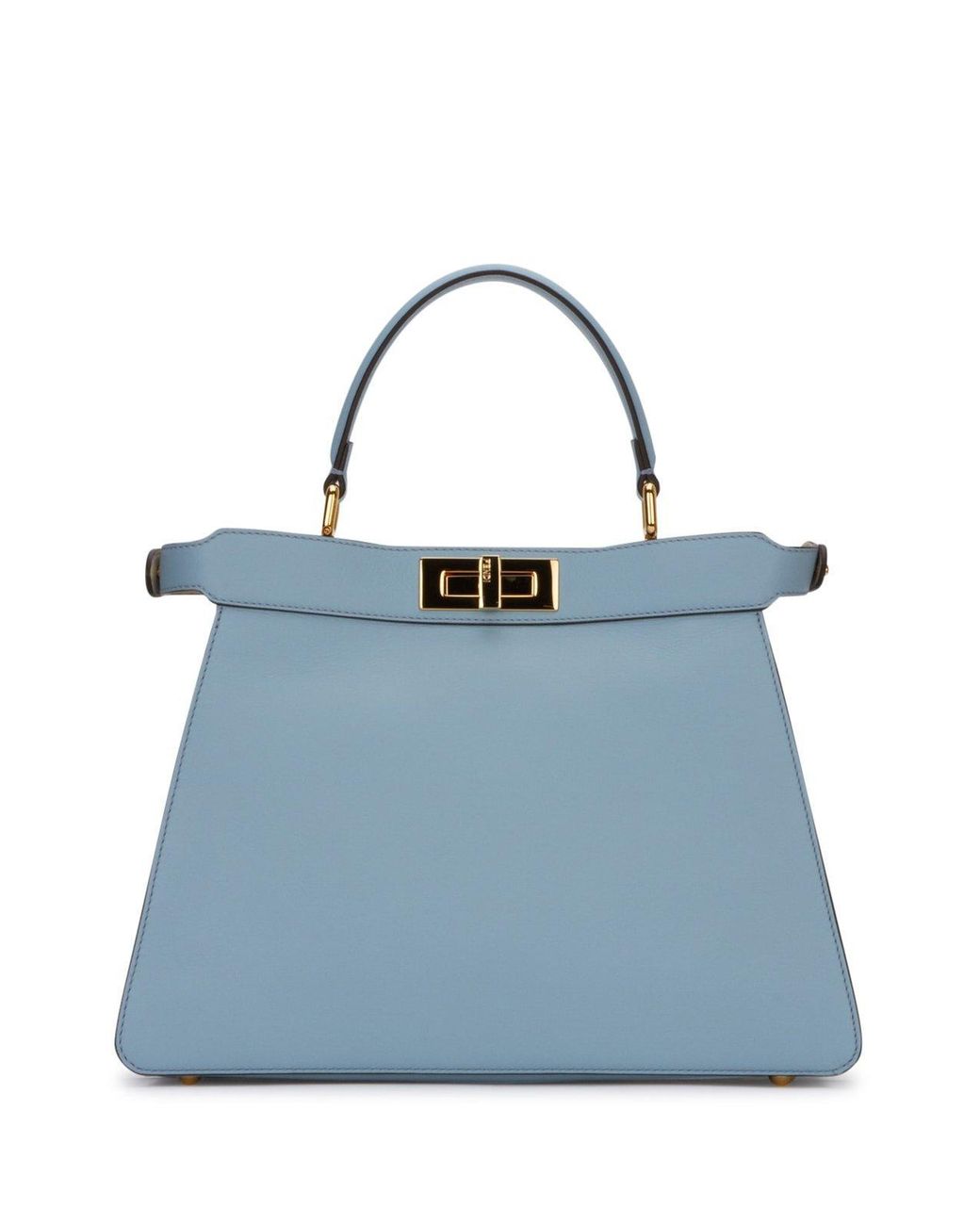 FENDI  BLUEショルダーバッグ「Peekaboo IseeU Small」 Peekaboo ISeeU Petite Cuoio Romano leather Blue | Fendi