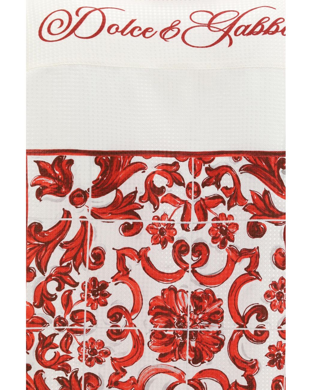 Dolce & Gabbana White Dolce & Gabbana Hawaii Shirt for men