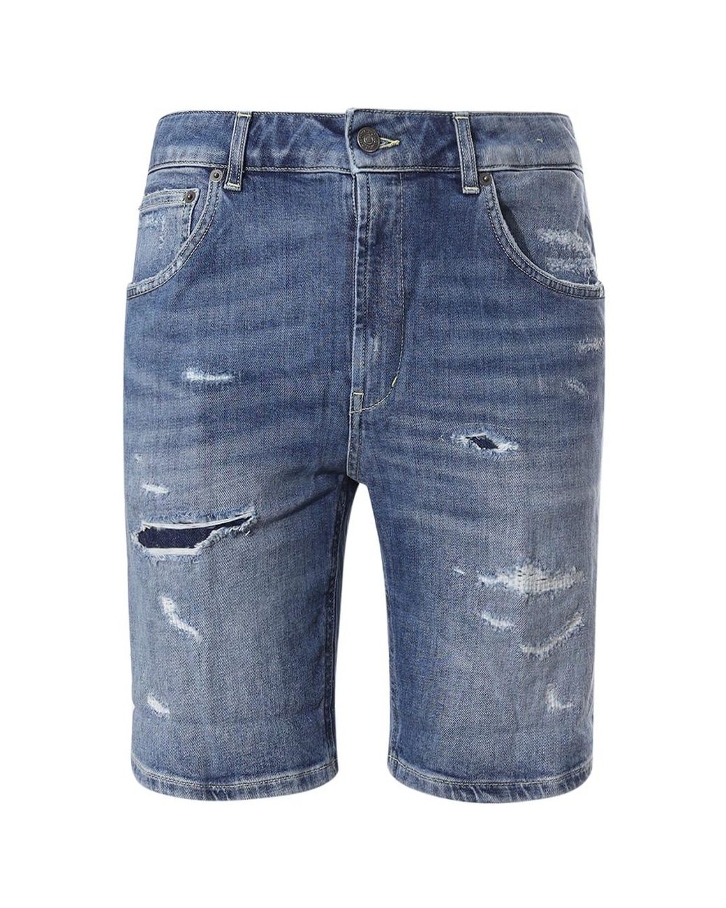 Dondup Bermuda Derick in Blue for Men Lyst UK