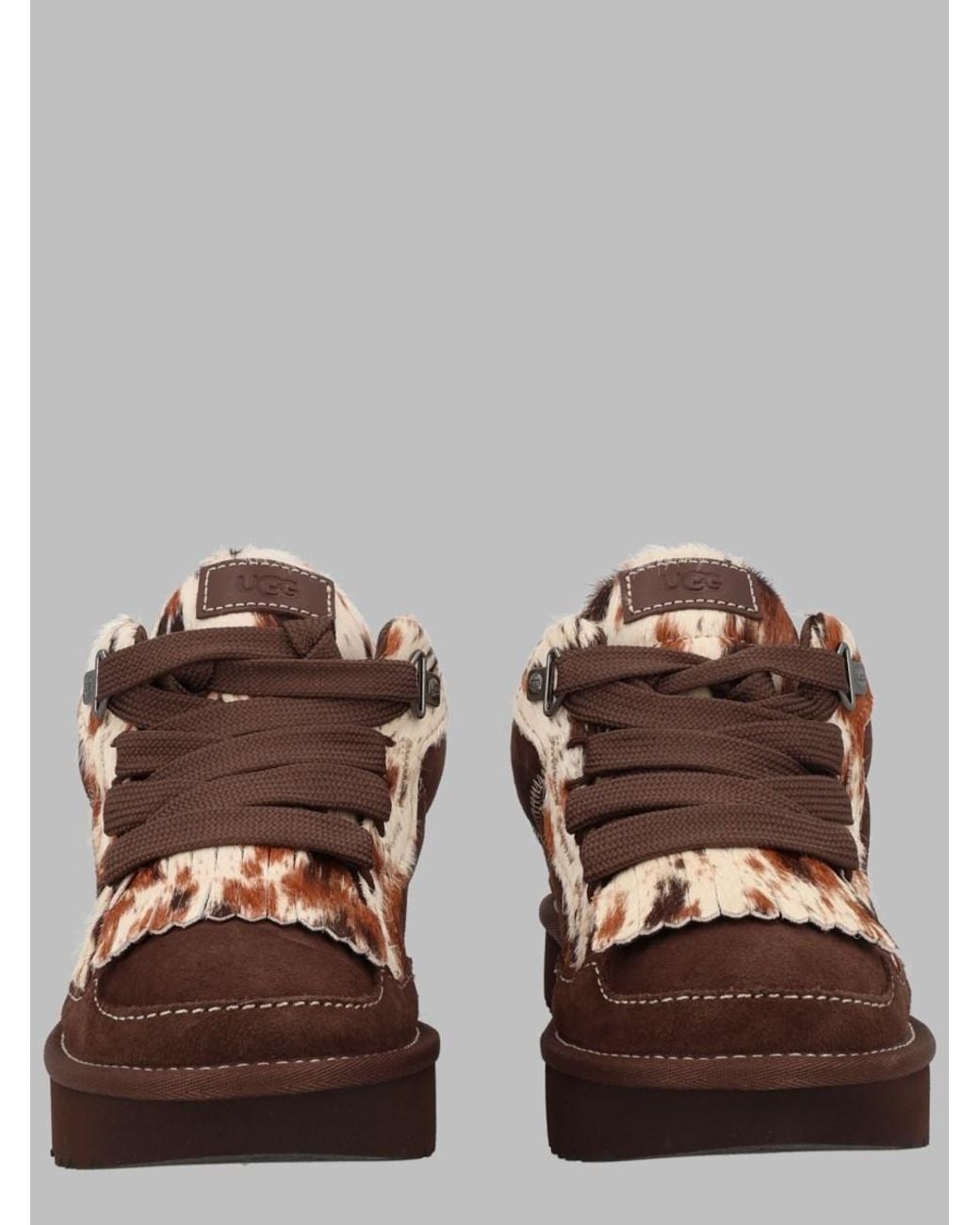 Ugg Brown Sneakers Lowmel Western Leather Other