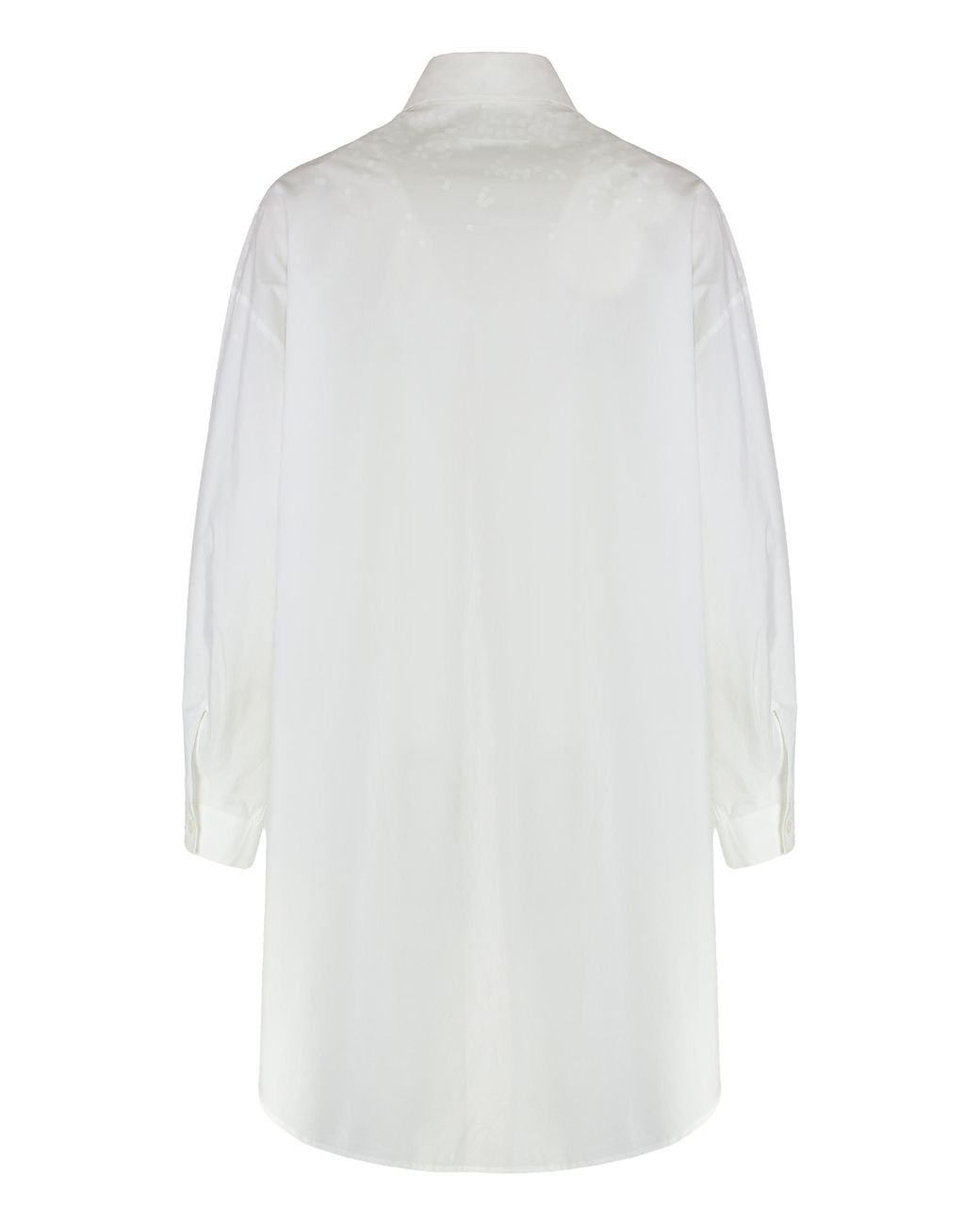 MM6 by Maison Margiela White Oversized Cotton Shirt