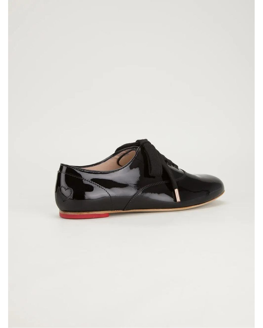 Hogan Black Patent-Leather Oxford Shoes Gyw2150M102Ow0B999