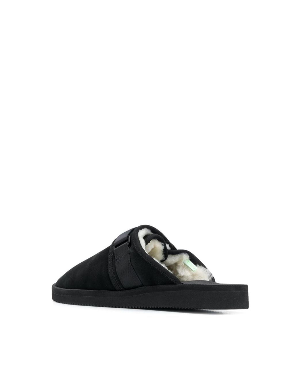 Suicoke Black Zavo-Mab Mules Sandals Shoes