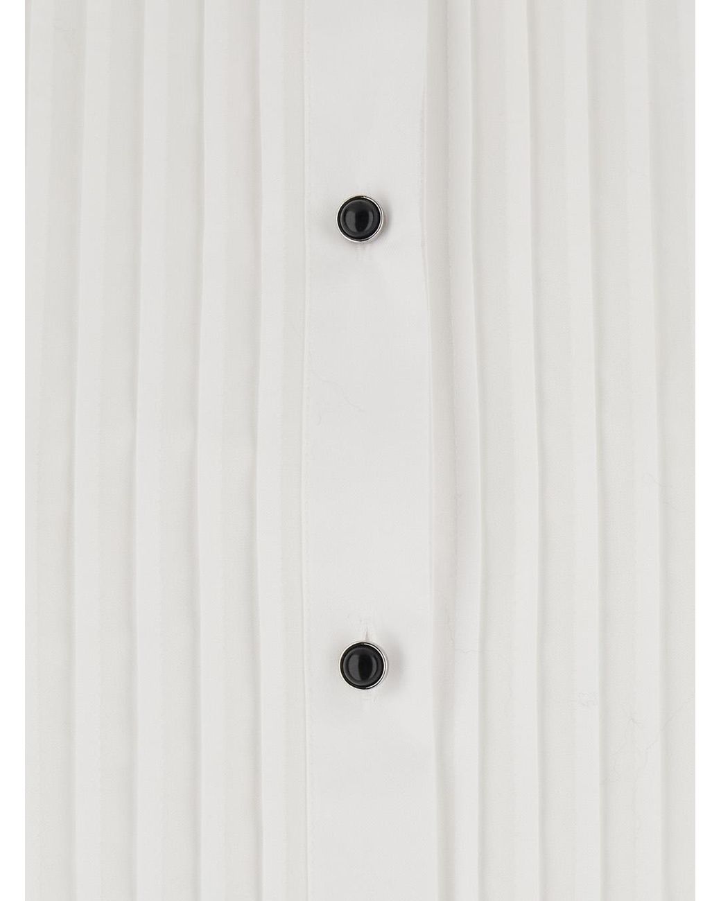 Emporio Armani White Long Sleeve Cotton Shirt