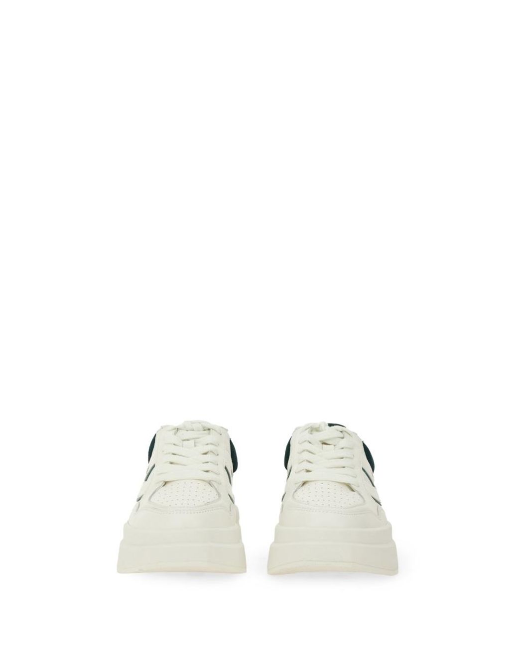 Ash White Ash Calf Leather Sneaker