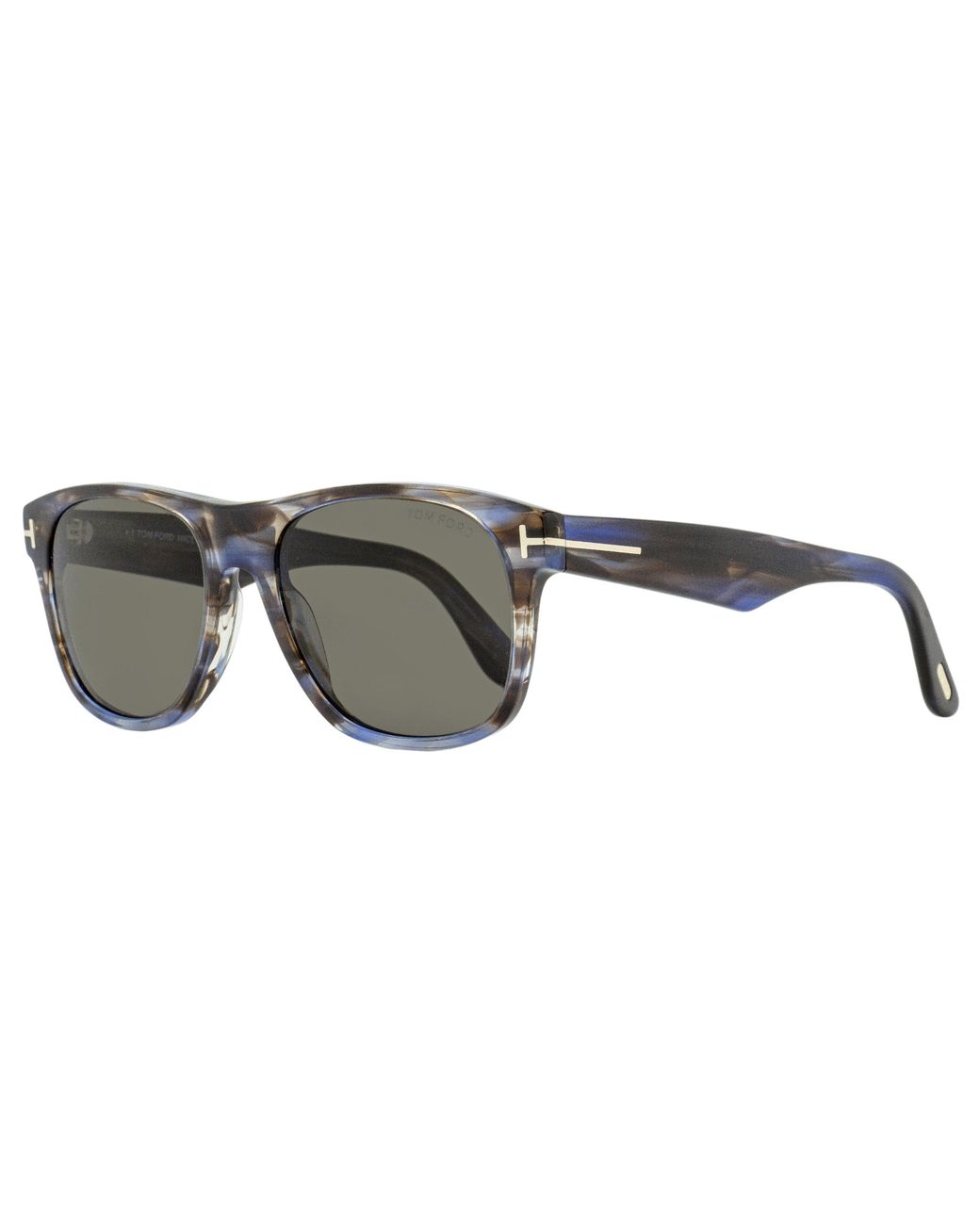 Tom Ford Black Marlon-02 Sunglasses Tf1284 56A 55Mm Ft1284 Plastic (Acetate) for men
