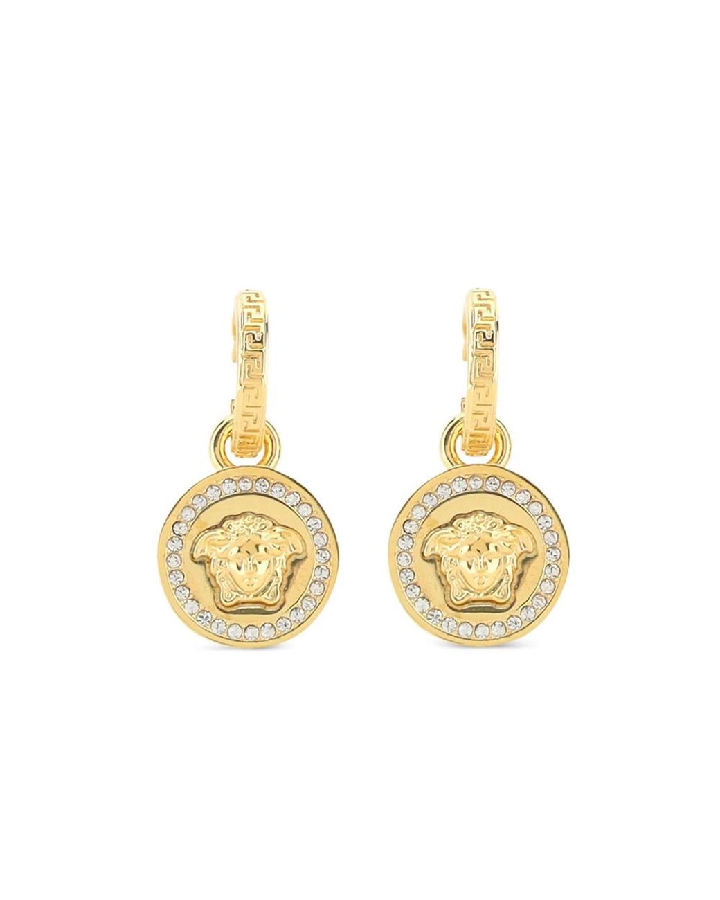 Versace Metallic Earrings