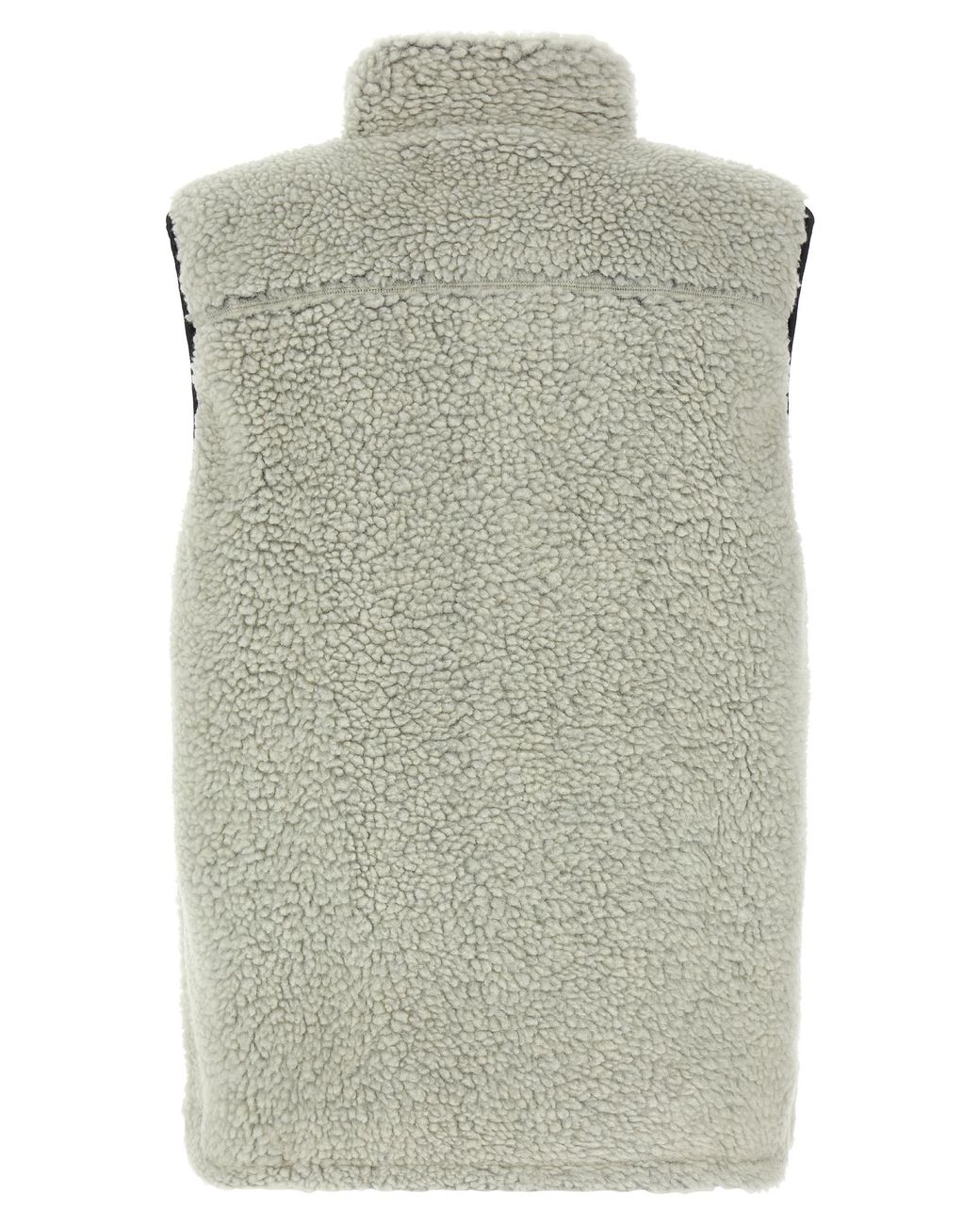 Gramicci Gray Reversible Sherpa Gilet for men