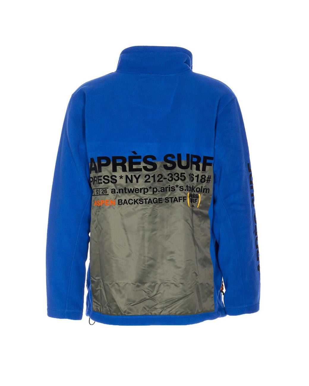 APRÈS SURF Blue Jackets Polyester for men