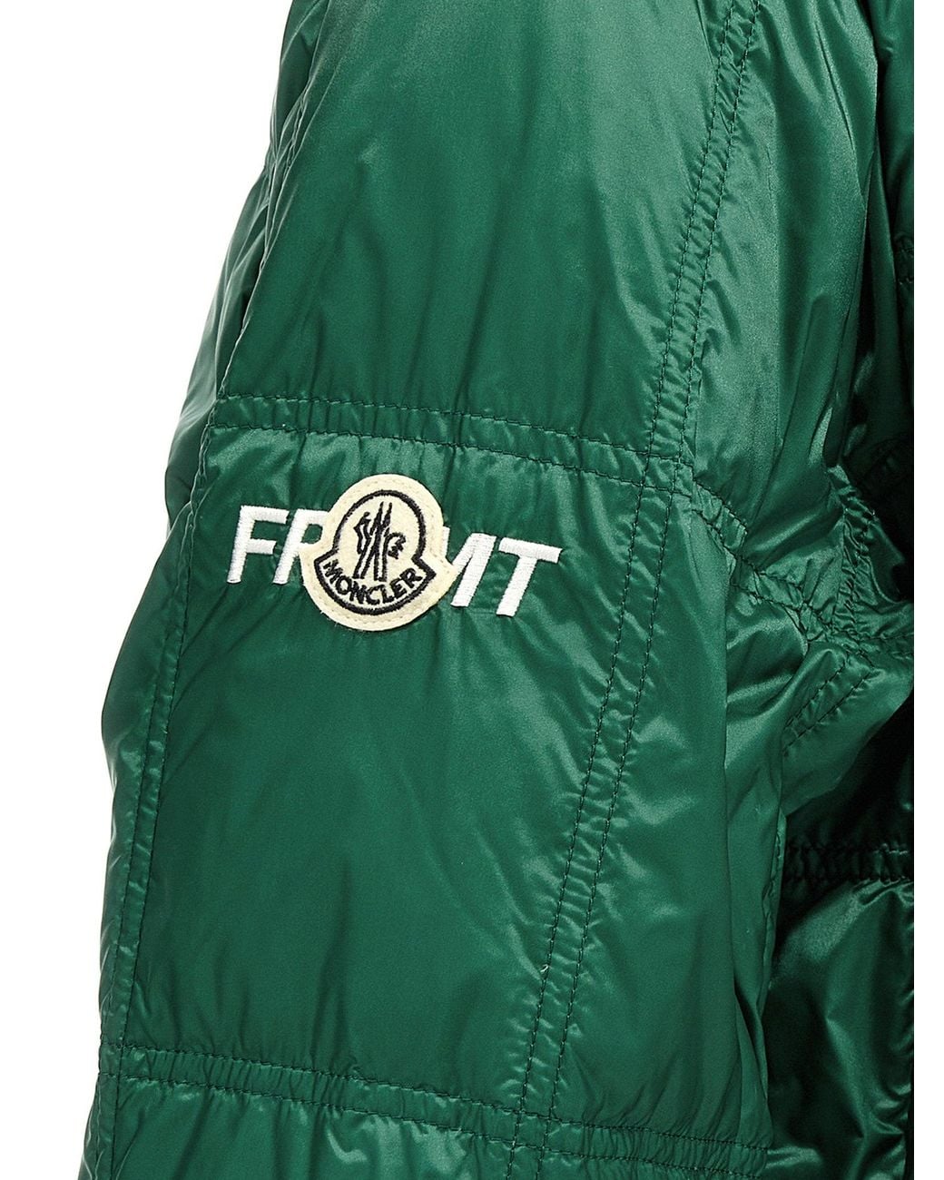 Moncler Genius Green Quilted Down Down Jacket