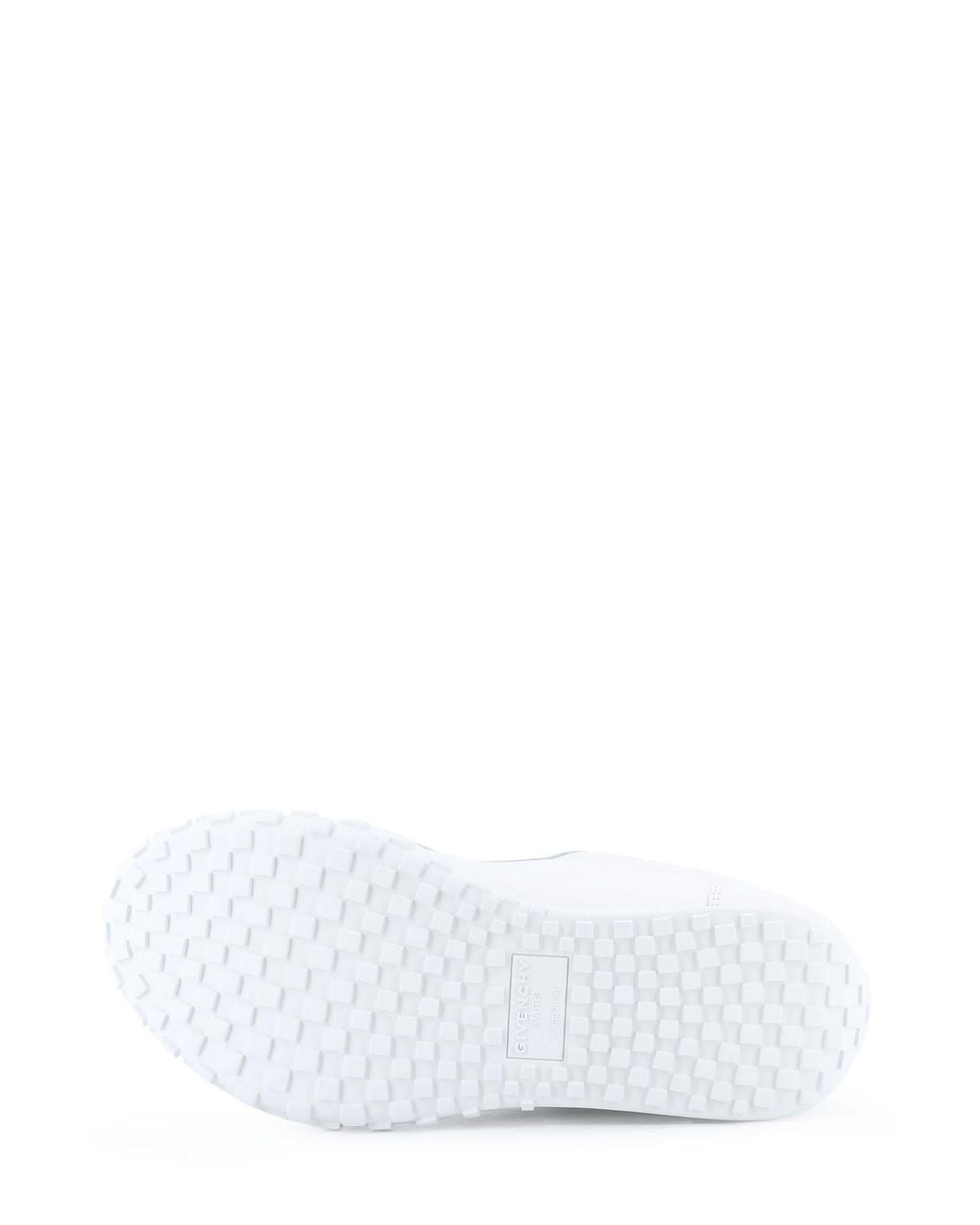 Givenchy White Glide Runner Leather Sneakers for men