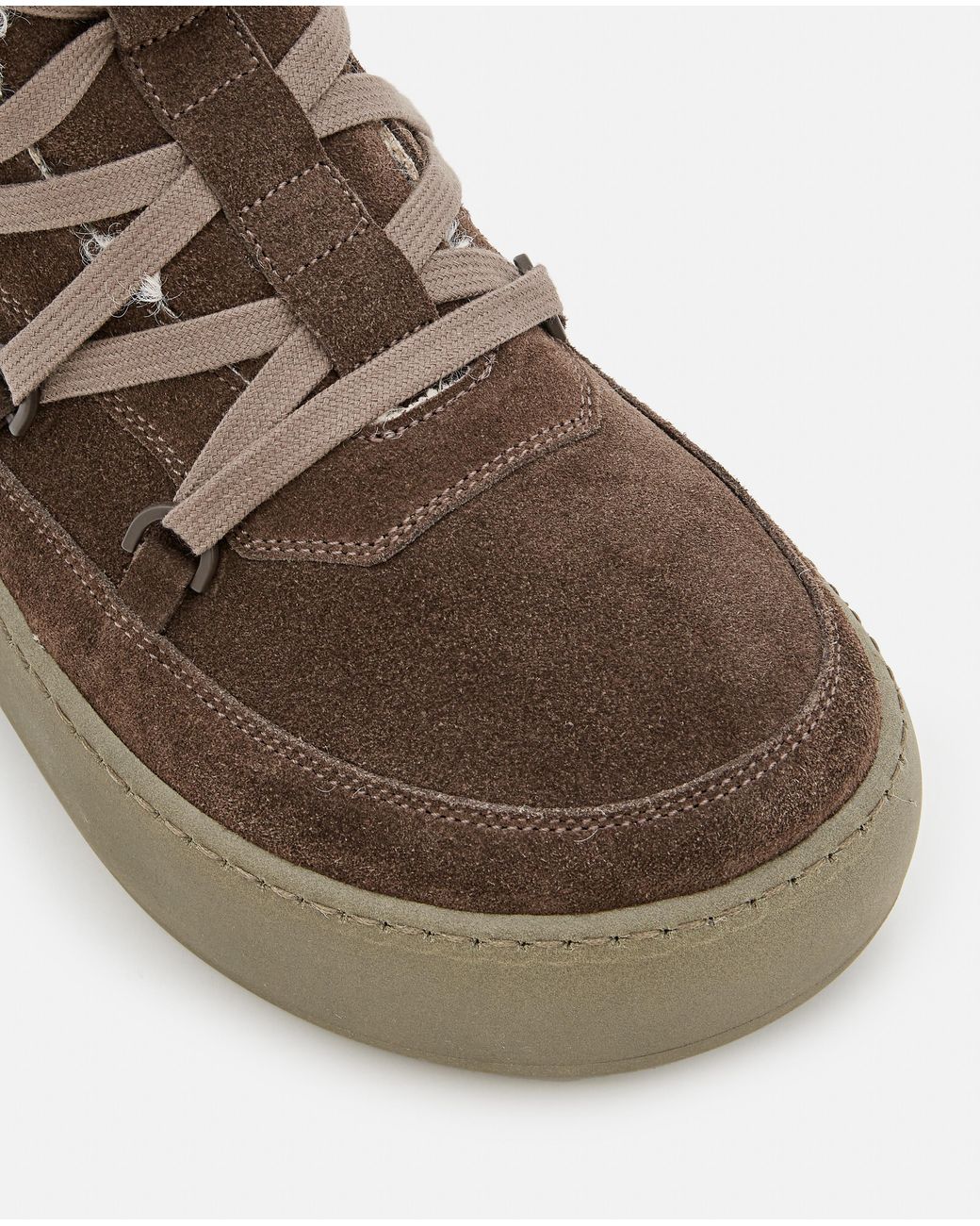 Gia Borghini Brown Lace Up Boots