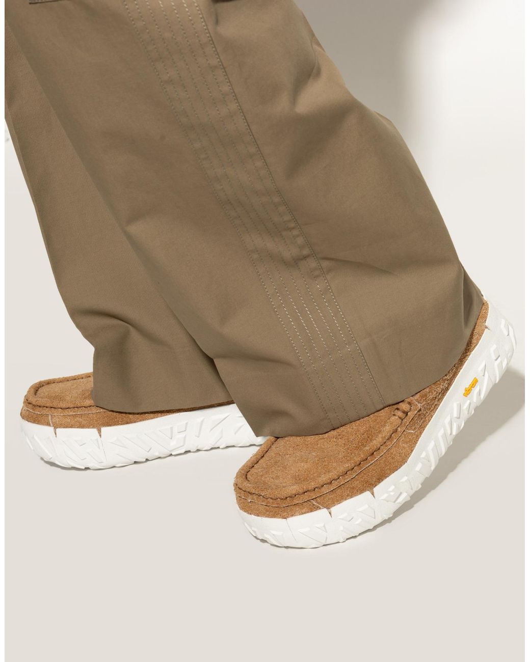 Ugg White Ascot Vibram Wrap Tech Loafers for men