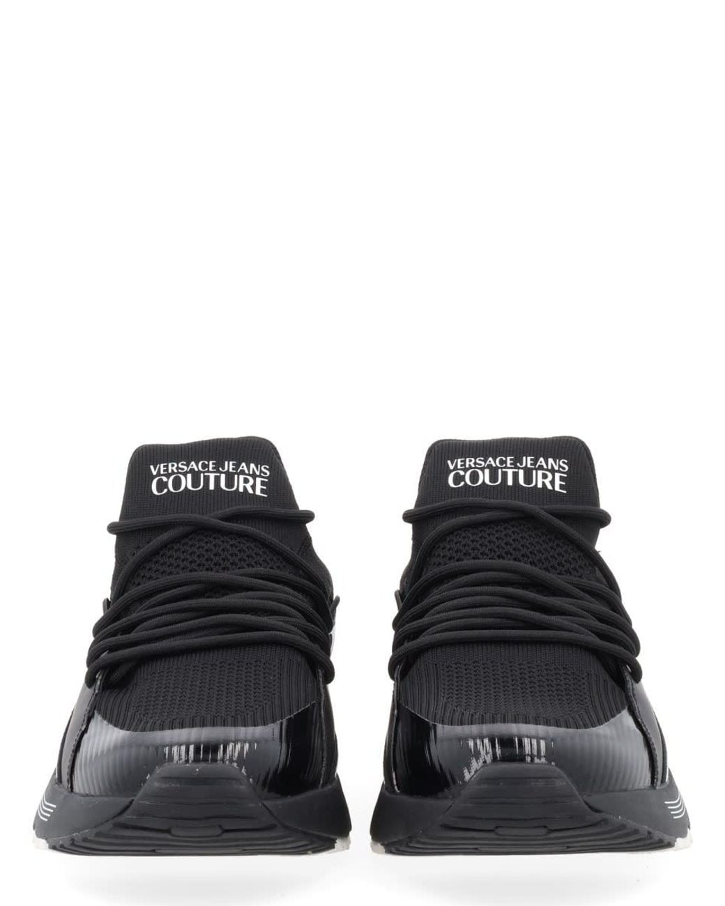 Versace Jeans Couture Black Sneaker Con Logo for men