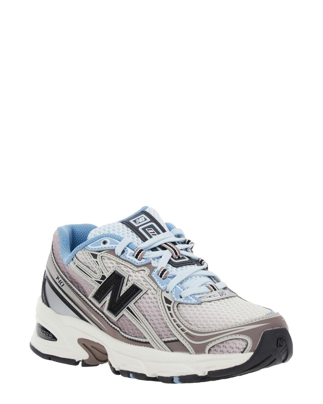 New Balance Multicolor Low Top Sneakers With Logo Patch