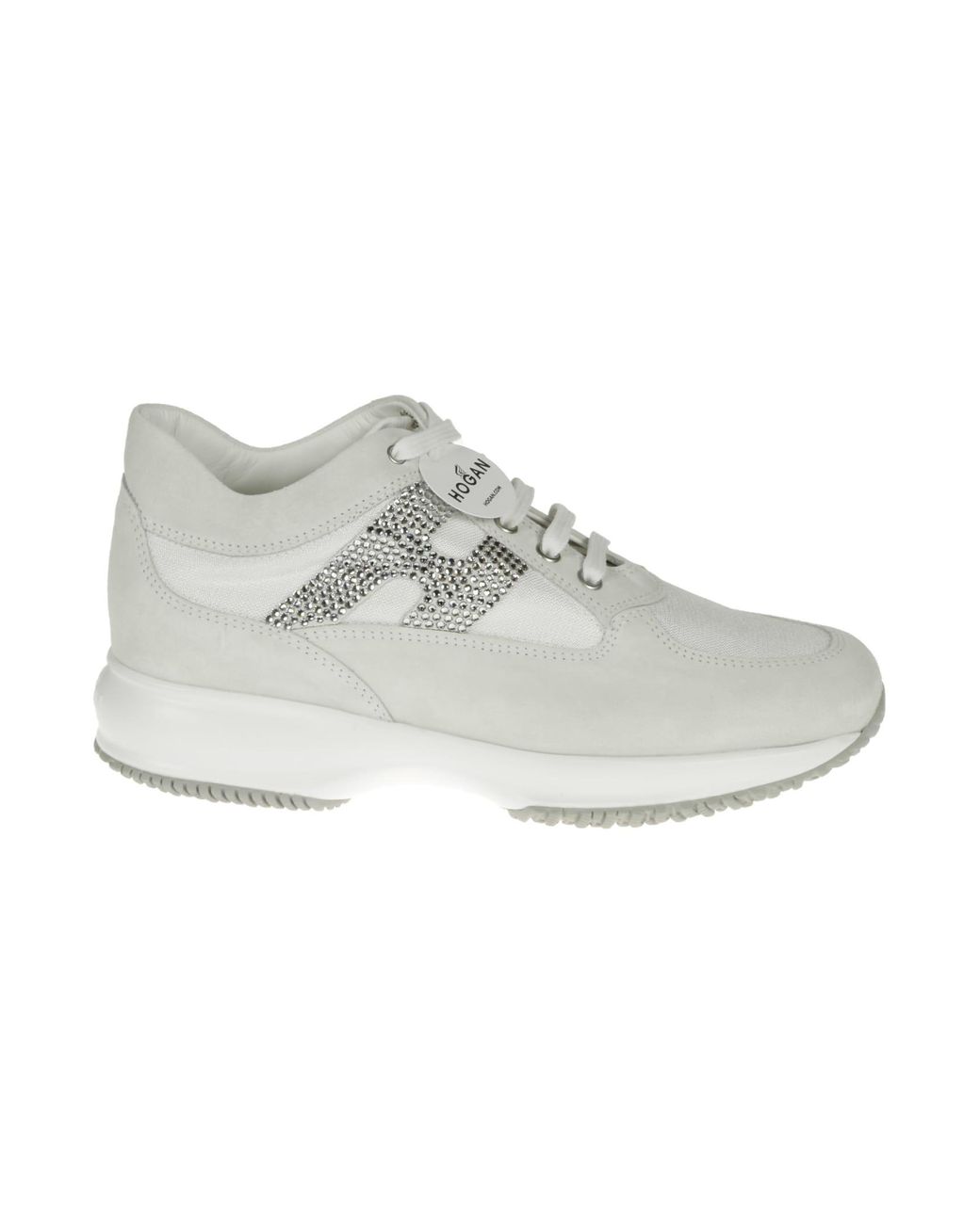 Hogan Interactive H Strass Sneakers - Save 14% | Lyst UK