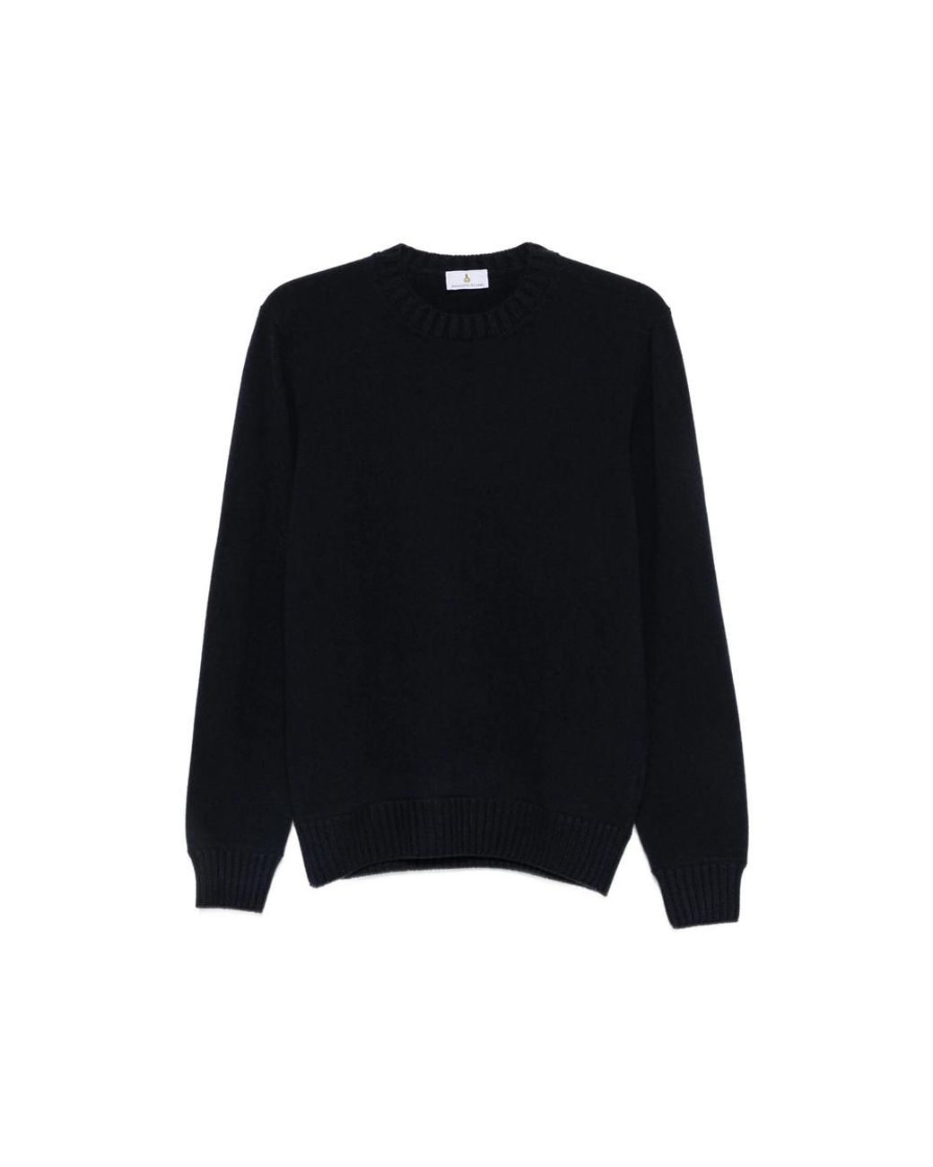 Magazzino Ricambi Black Crew-Neck Sweater for men