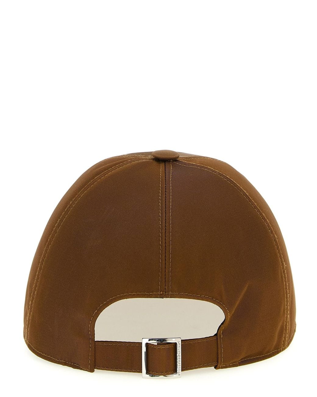 Stella McCartney Brown Econyl Regenerated Nylon Baseball Cap
