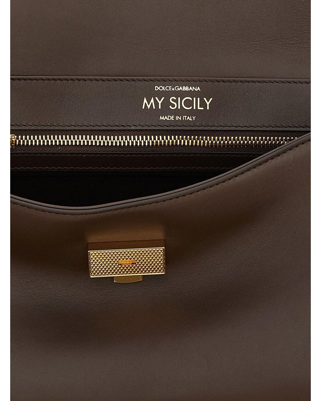 Dolce & Gabbana Black Dolce & Gabbana Top Handle Bag