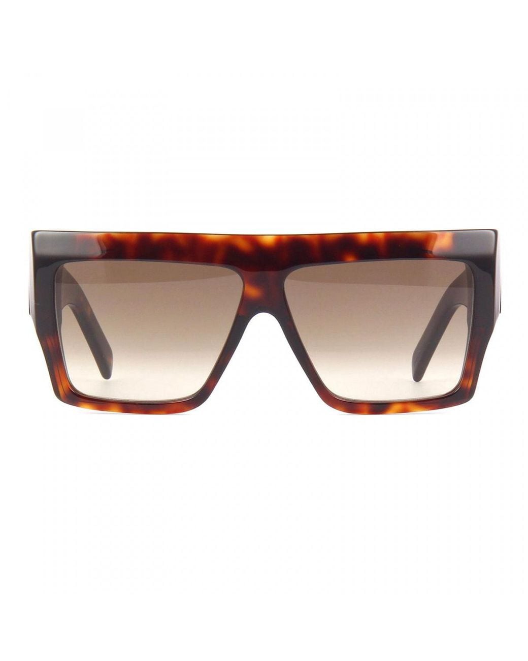 Céline Brown Sunglasses Square Full Rim, Frame And Gradient Lens Cl40092I52F