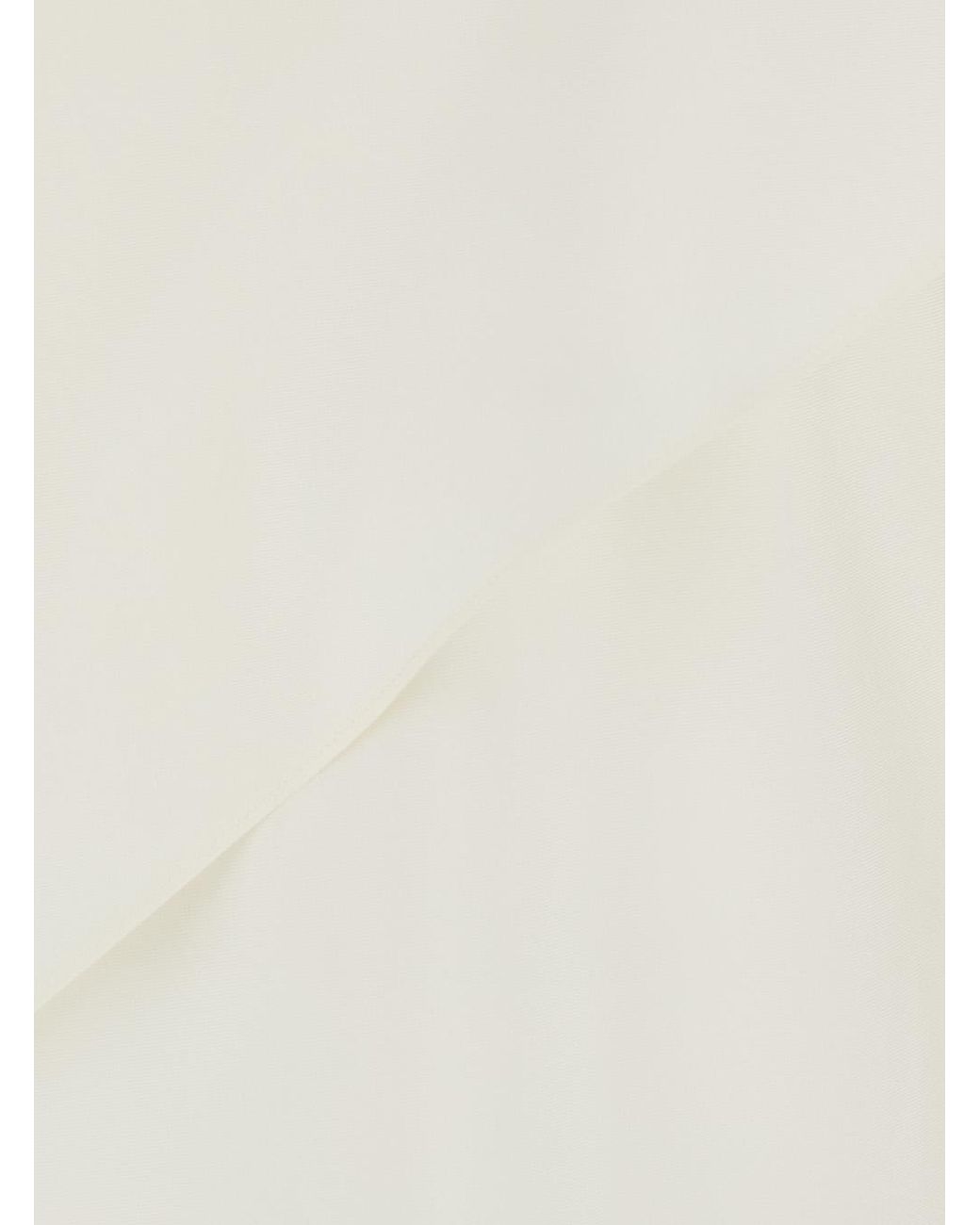 Rohe White Silk Top With Scarf Detail Tops