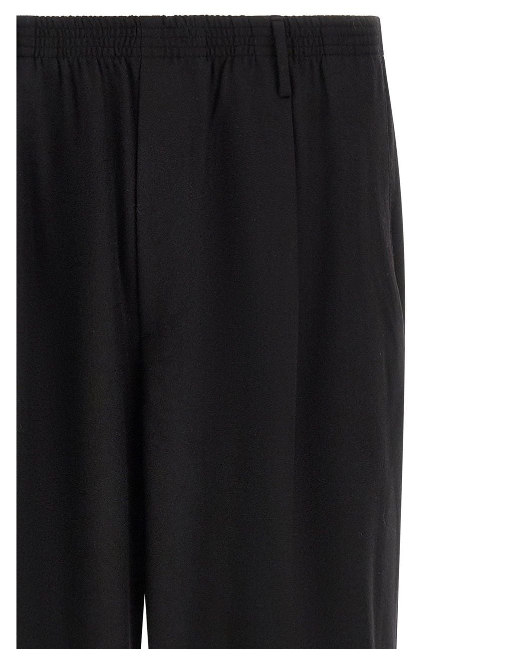 Cellar Door Black Trousers for men