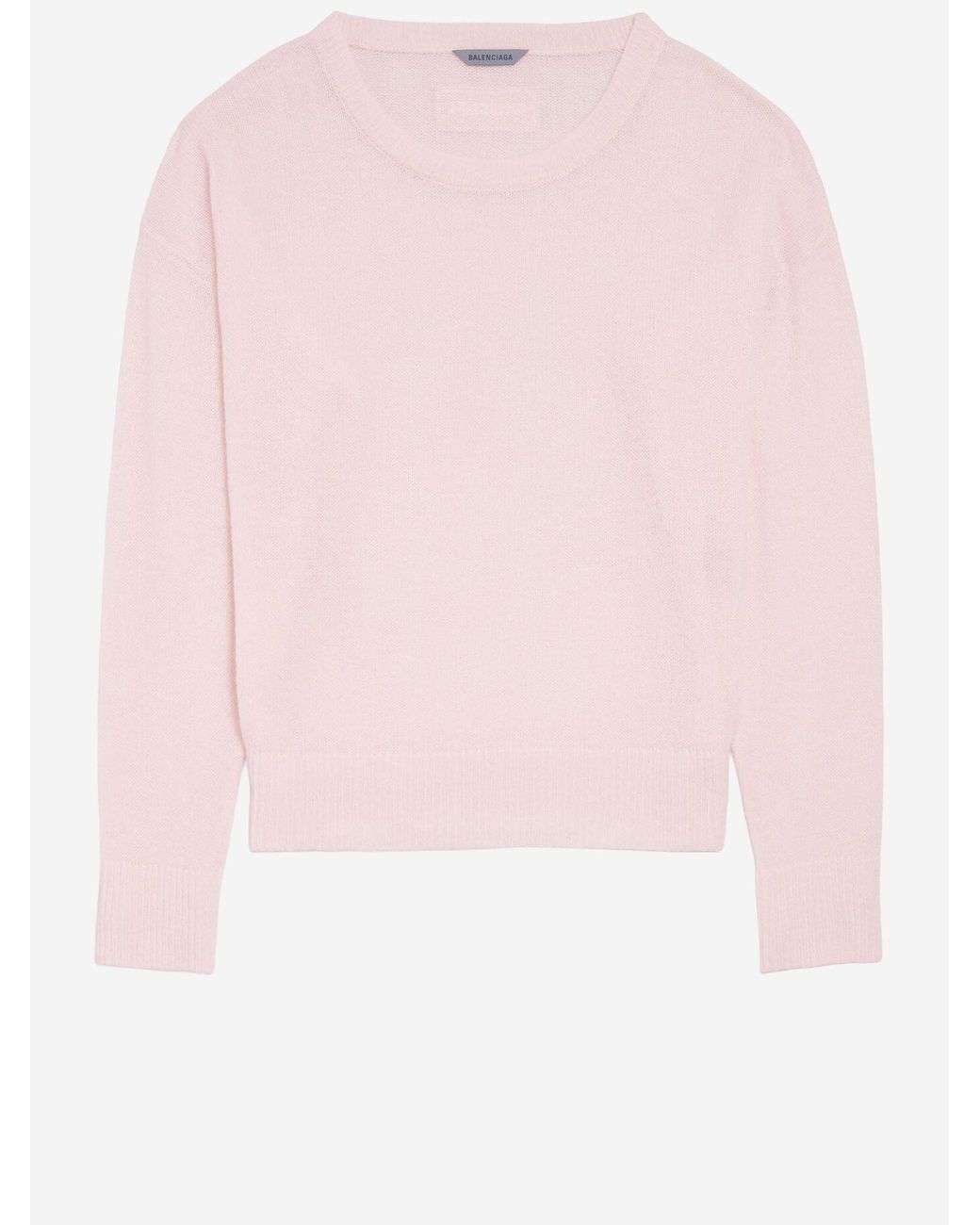 Balenciaga Pink Sweater Cashmere