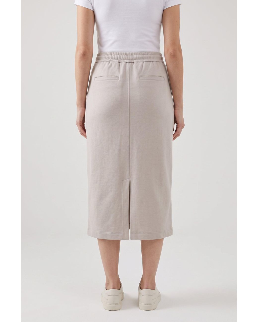 Brunello Cucinelli Multicolor Light Cotton Skirt