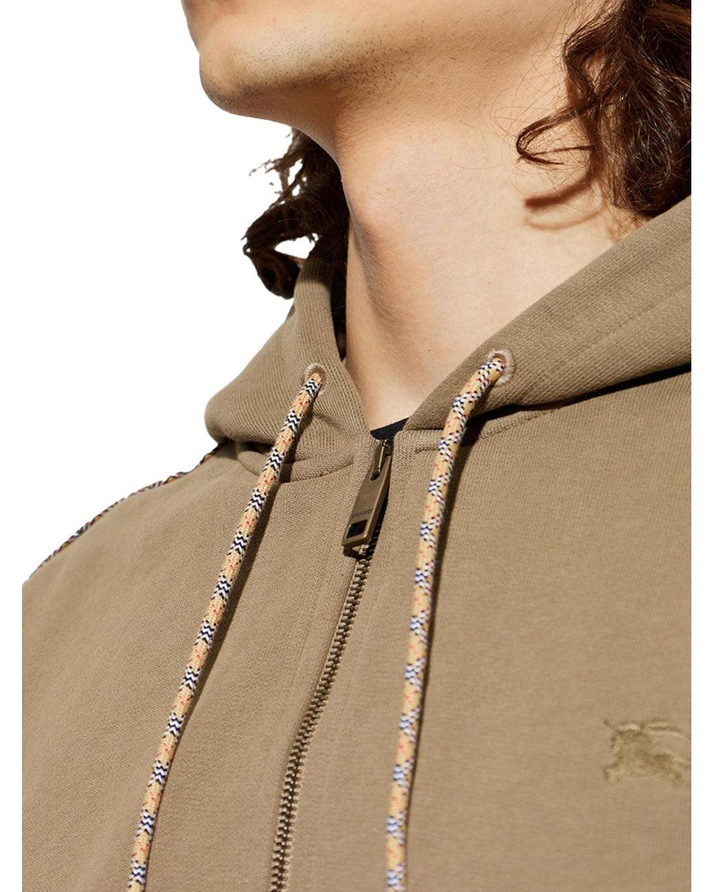 Burberry Natural Scott Hoodie Finch for men