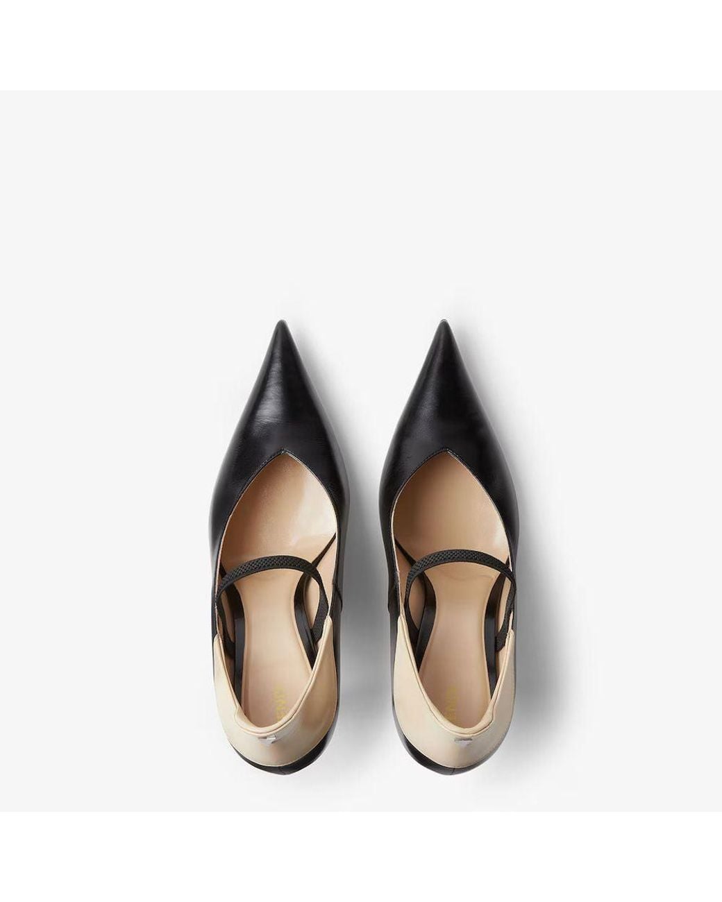 Fendi Black Fendi H26 Heel