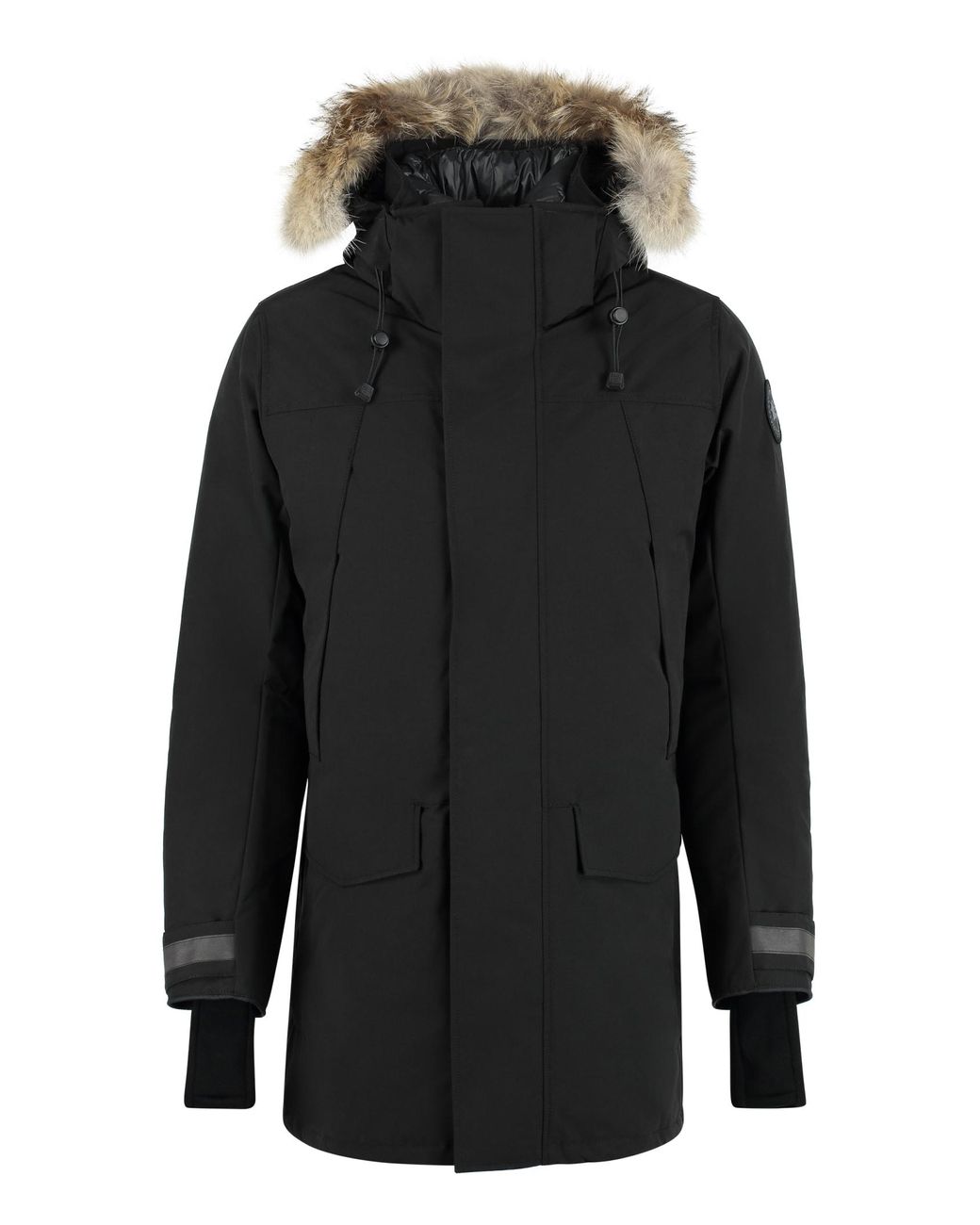 Canada Goose Sherridon Fur Trimmed Hood Parka in Black for Men | Lyst