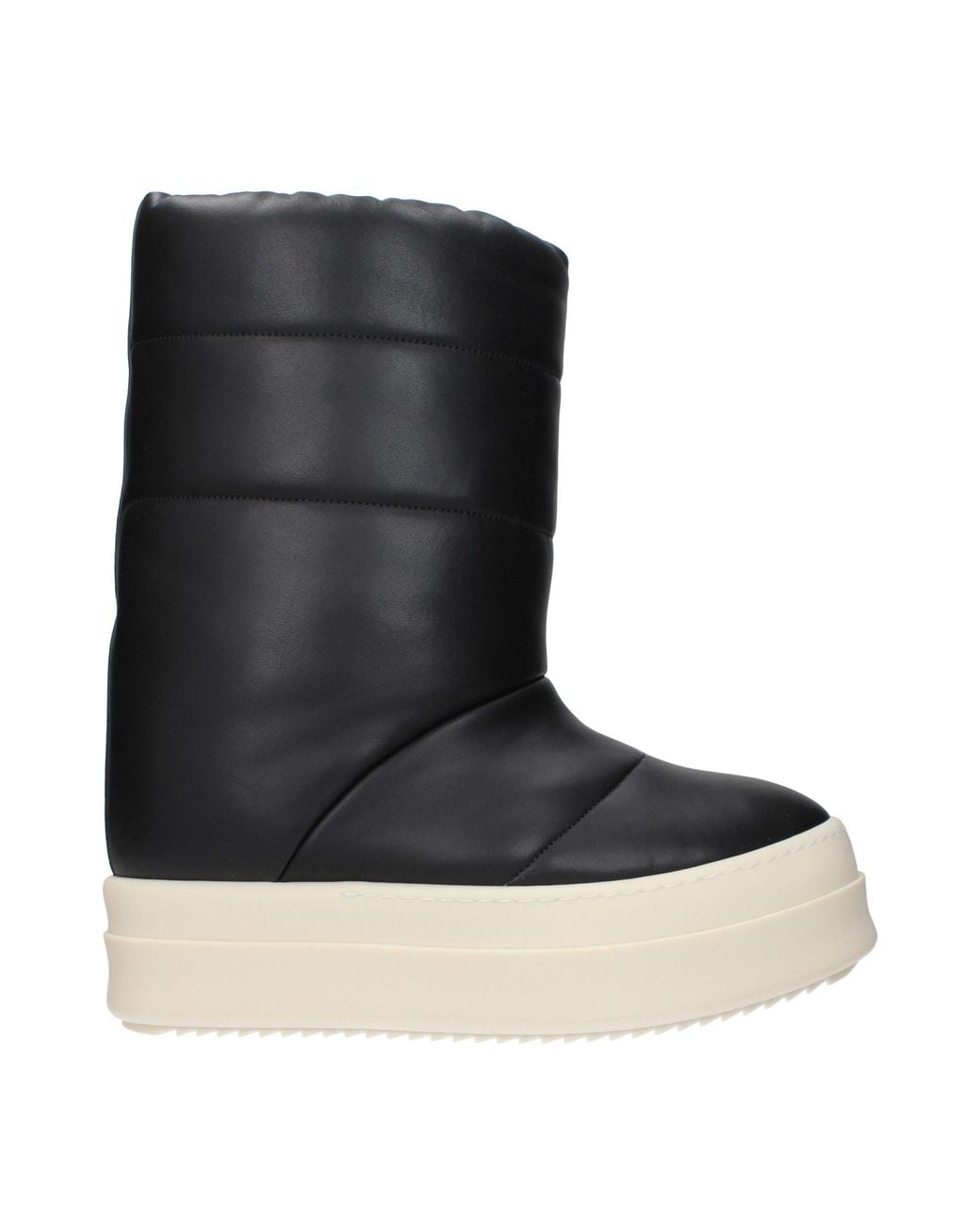 Rick Owens Black Winter Boots for men