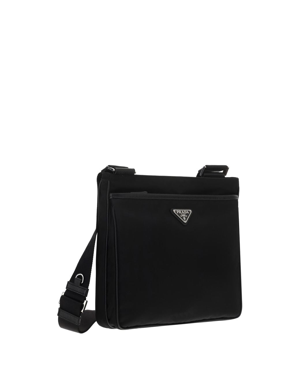 Prada Black Shoulder Bag Nylon for men