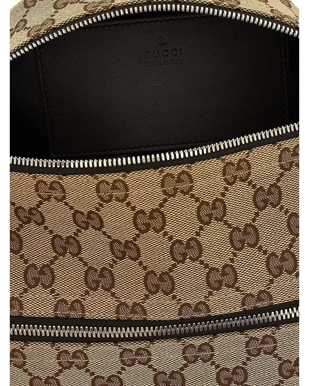 Gucci Metallic Gg Fabric Shoulder Bag