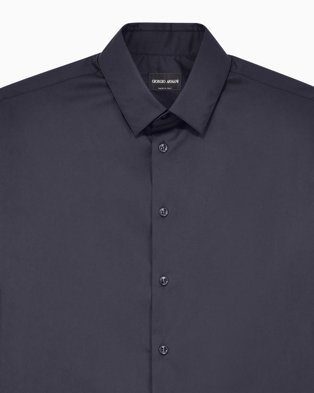 Giorgio Armani Blue Shirt Dark for men