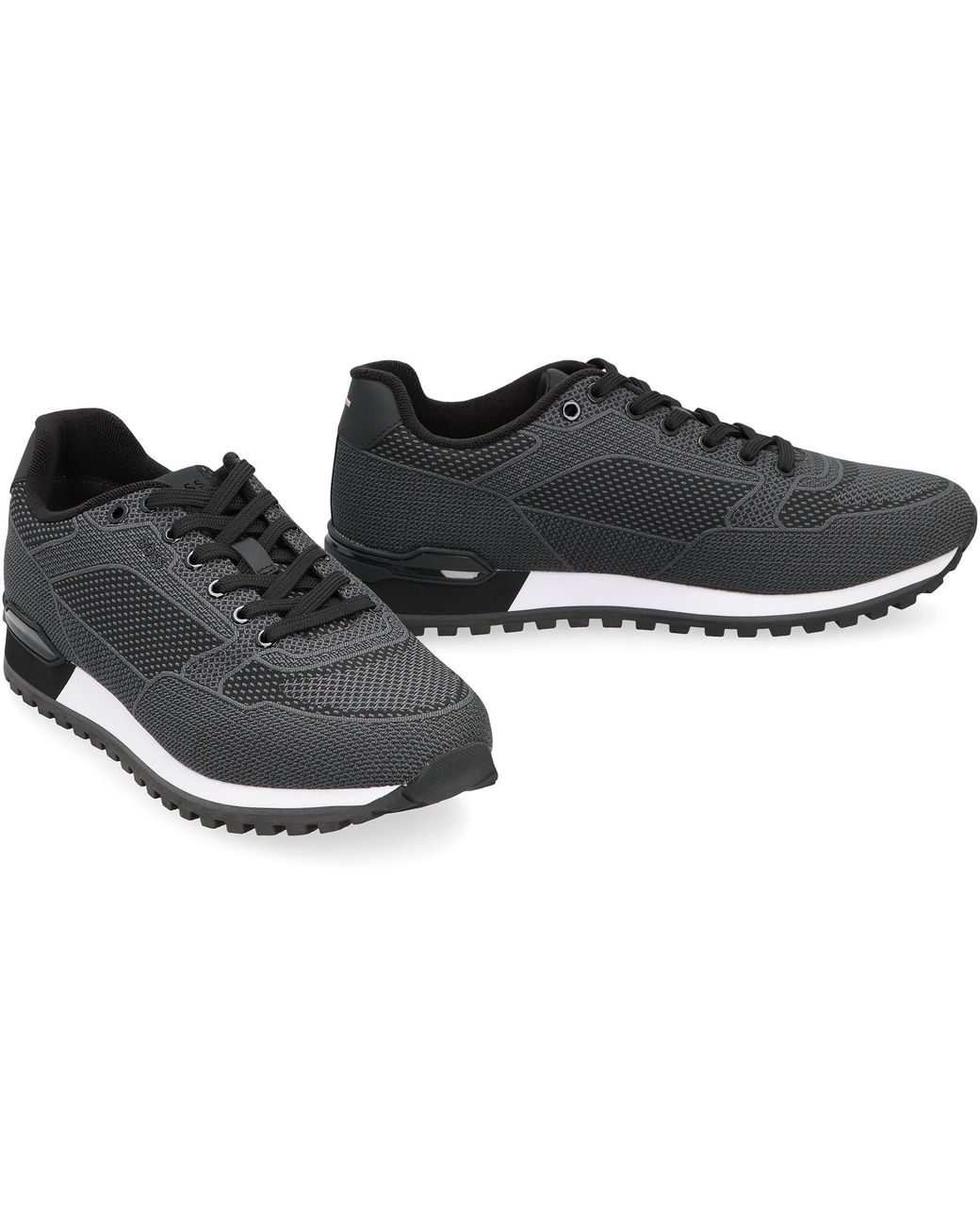 Boss Black Low-Top Parkour Sneakers Polyester Trainers for men