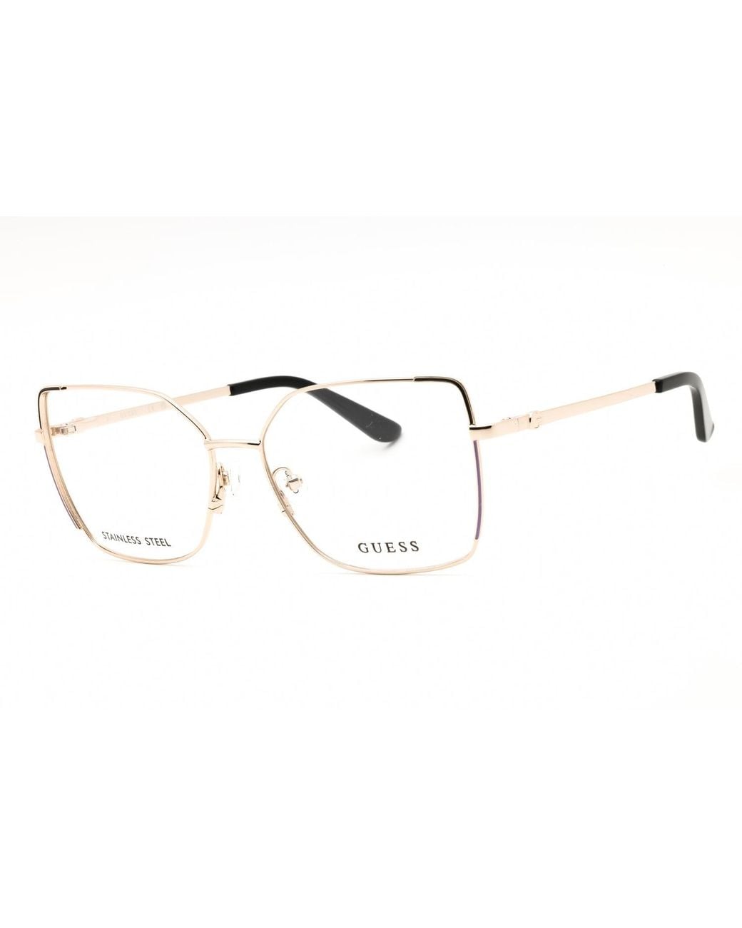 Guess Black Guess Gu50223 Metal Frame Eyeglasses